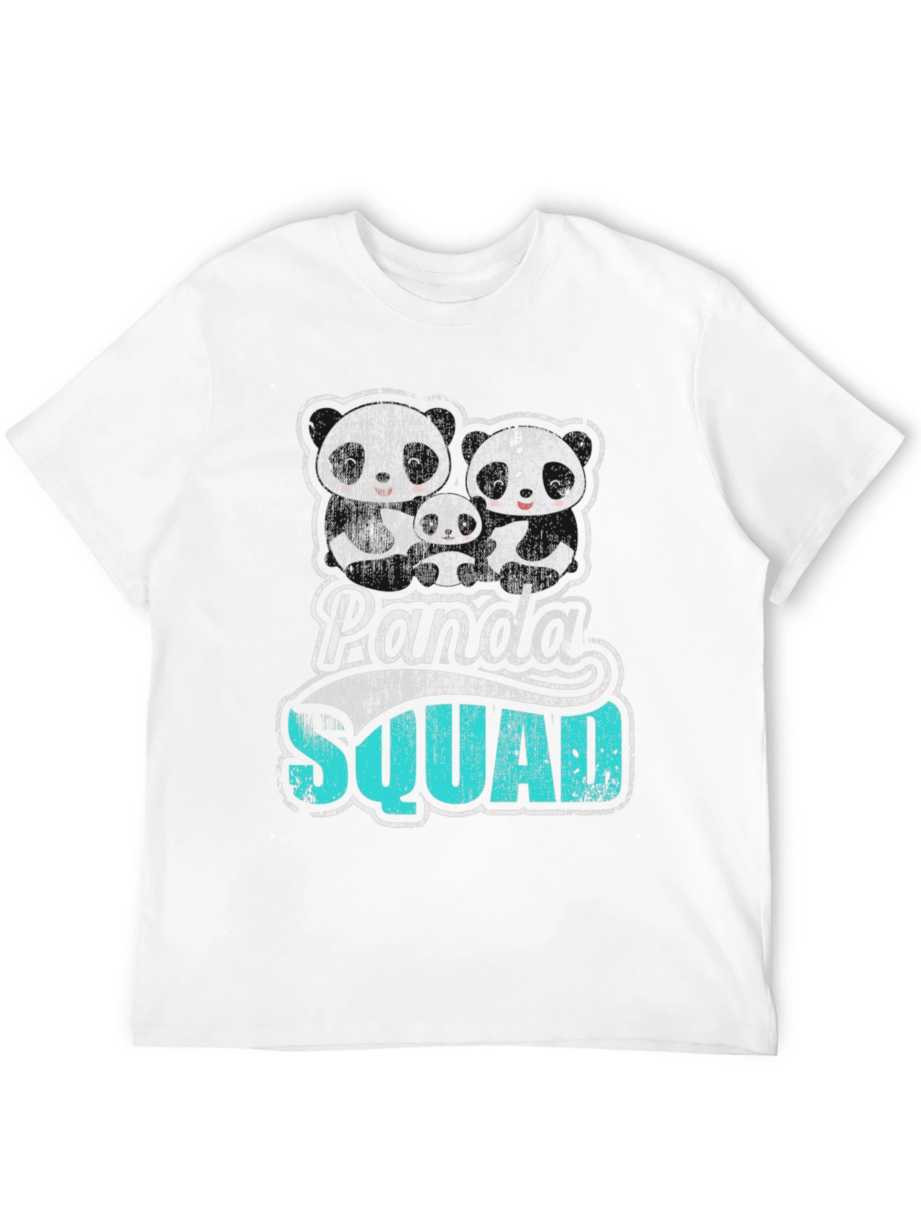 Panda Squad Graphic Tee - Cute Family T-Shirt