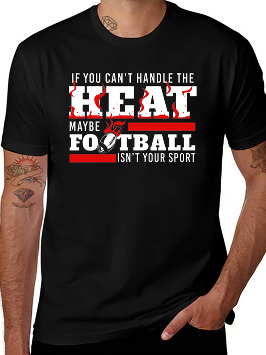 Heat Football Graphic Tee - Black