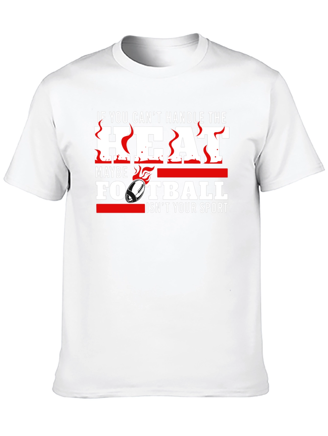 Heat Football Graphic Tee - Black