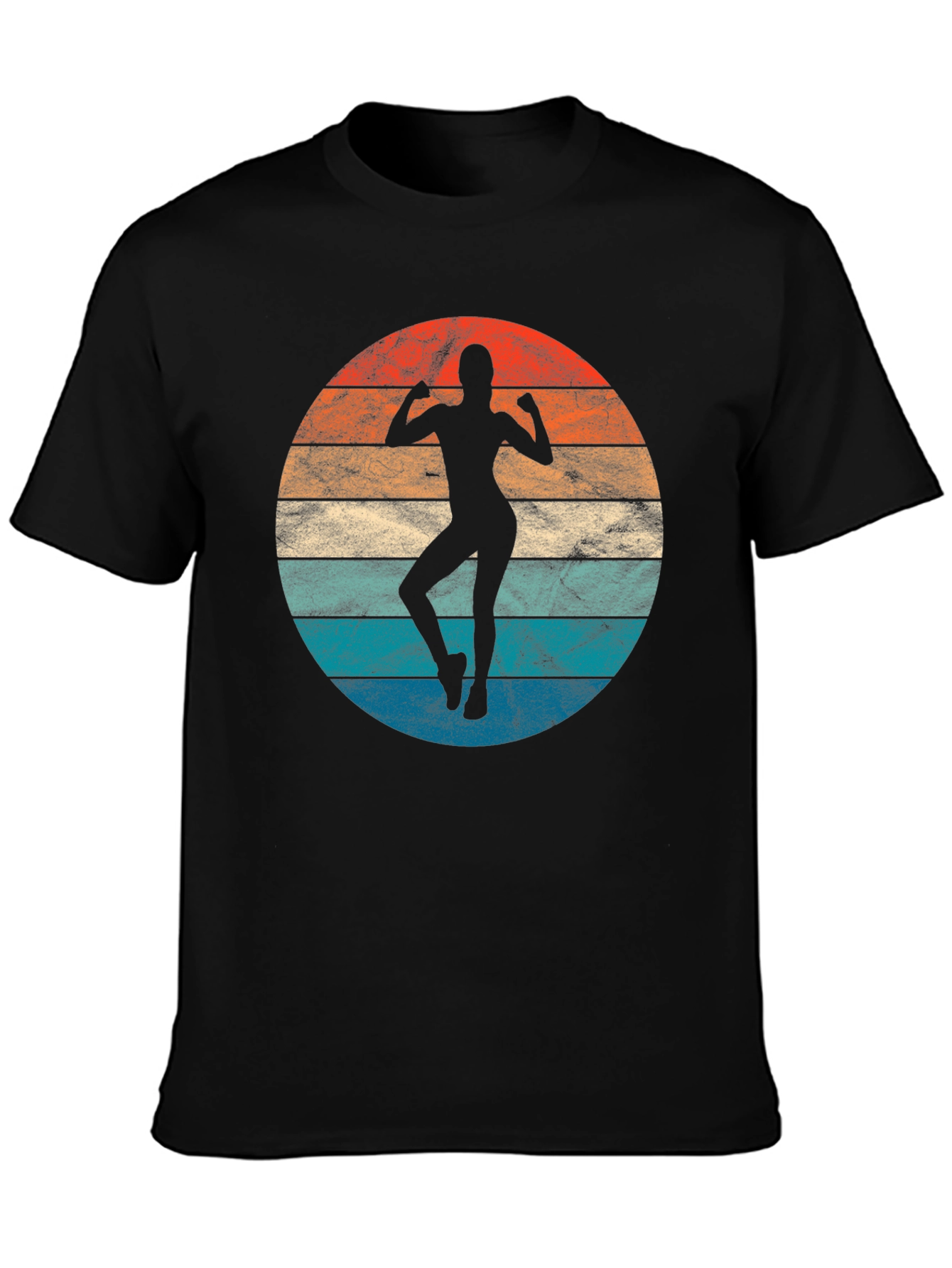 Retro Fitness T-Shirt - Gym Workout Tee