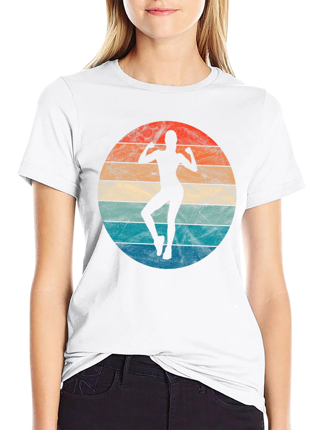 Retro Fitness T-Shirt - Gym Workout Tee