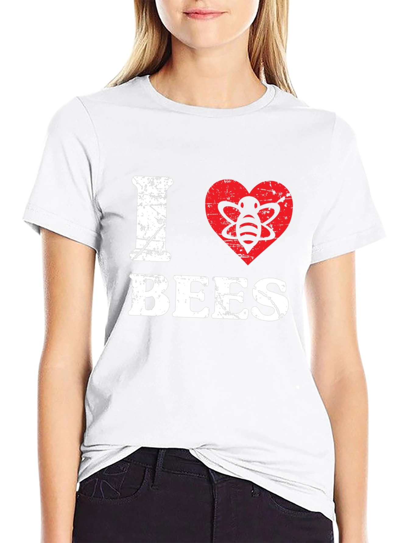 I Heart Bees Graphic T-Shirt