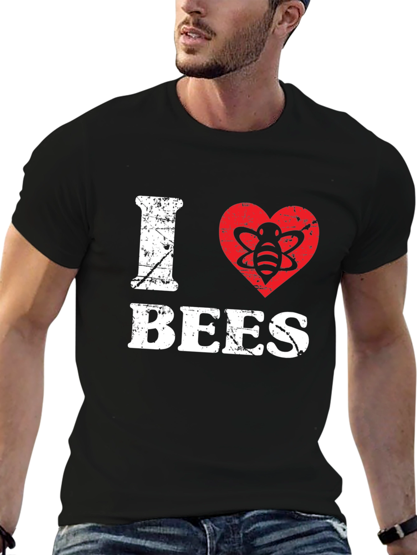 I Heart Bees Graphic T-Shirt