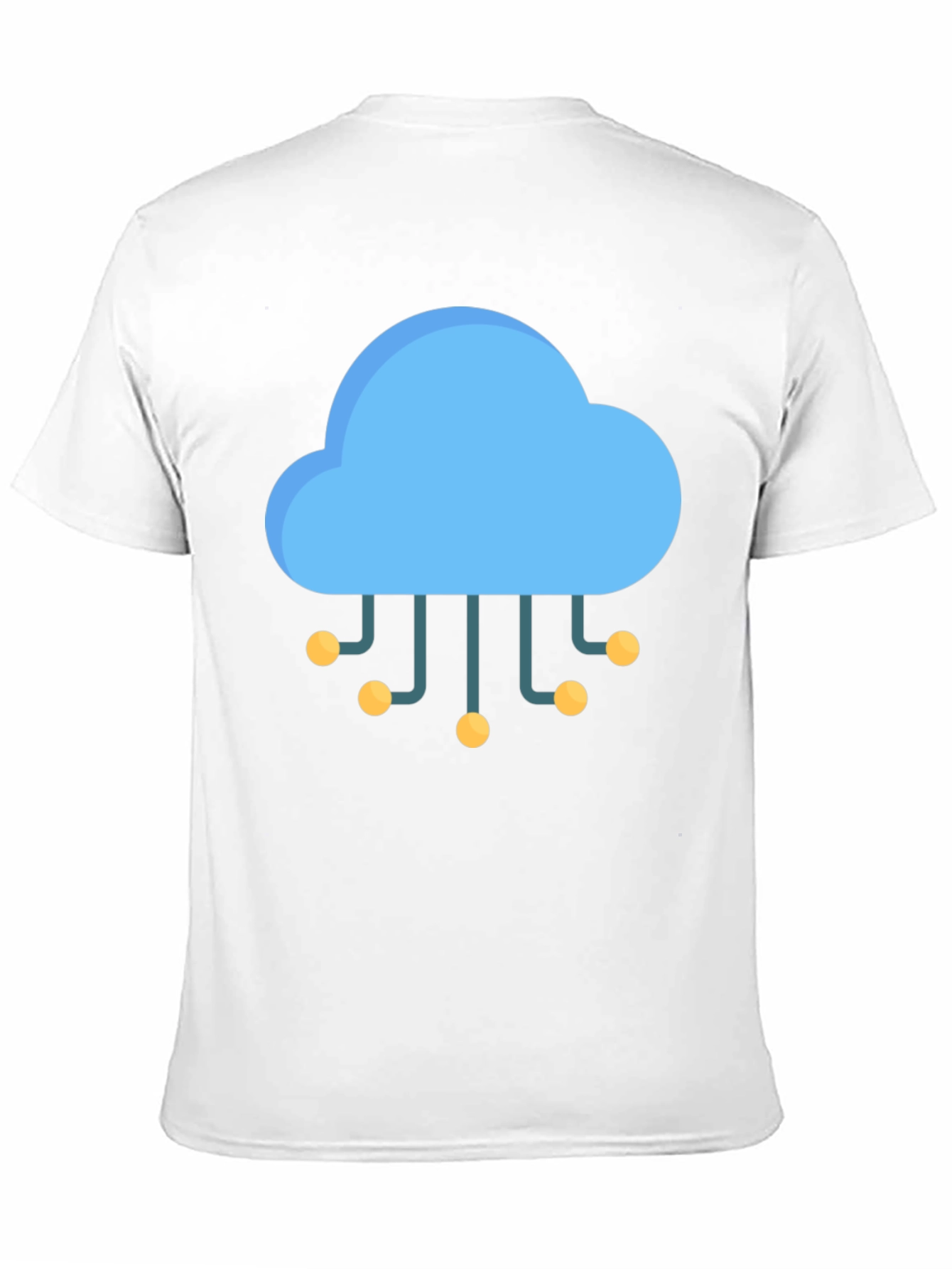 Cloud Tech Black T-Shirt
