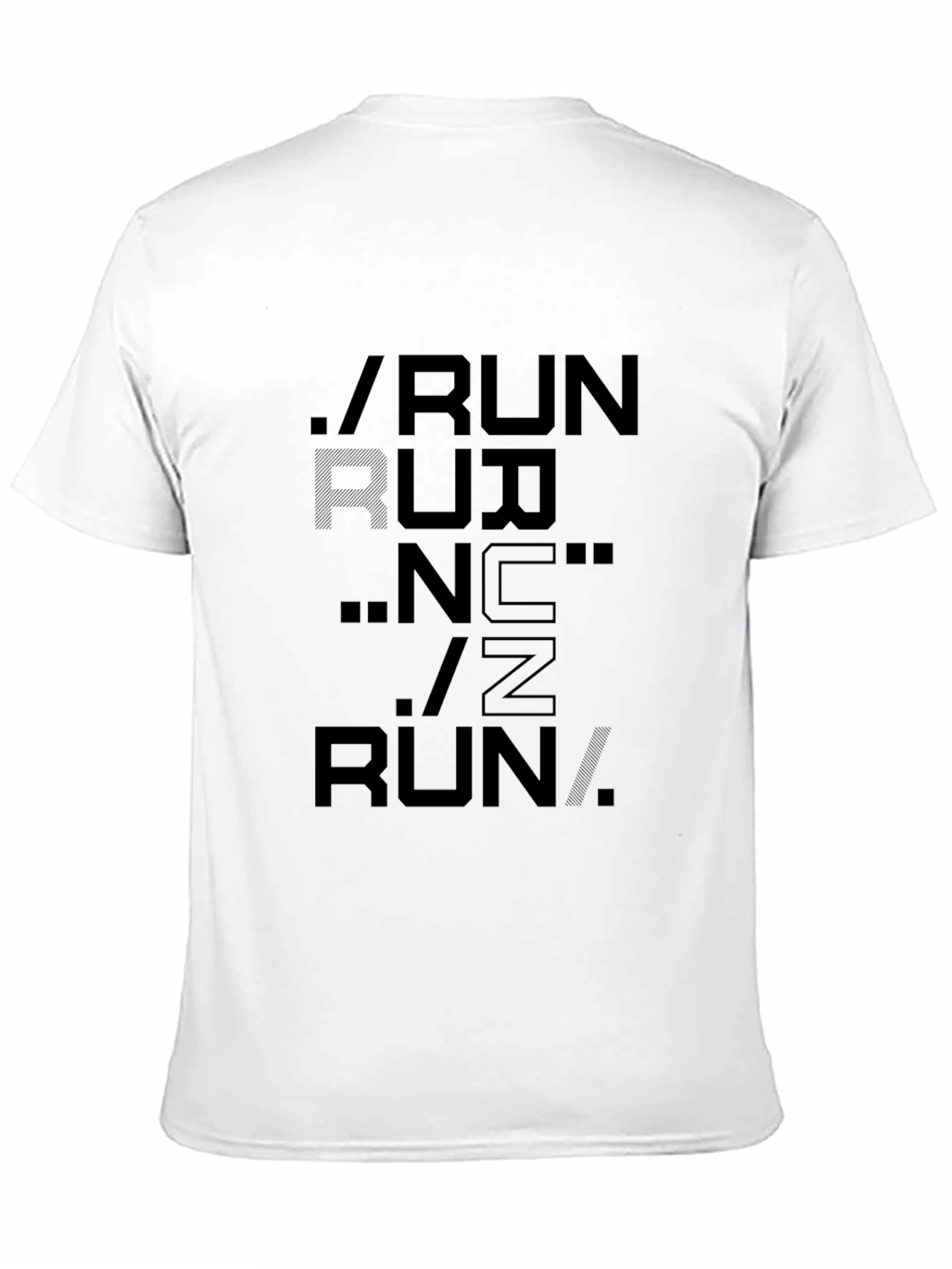 Run Graphic T-Shirt - Black