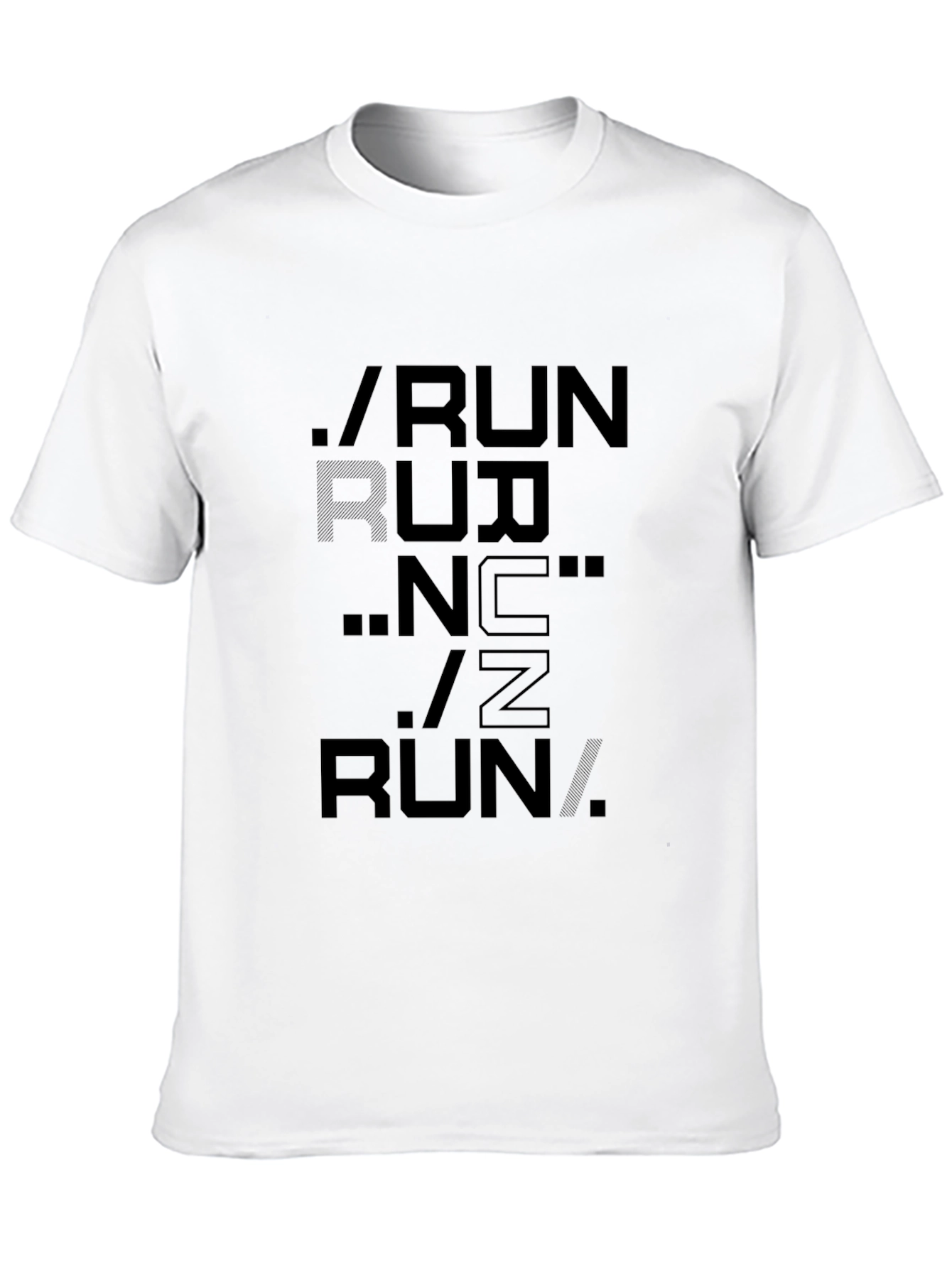 Run Graphic T-Shirt - Black