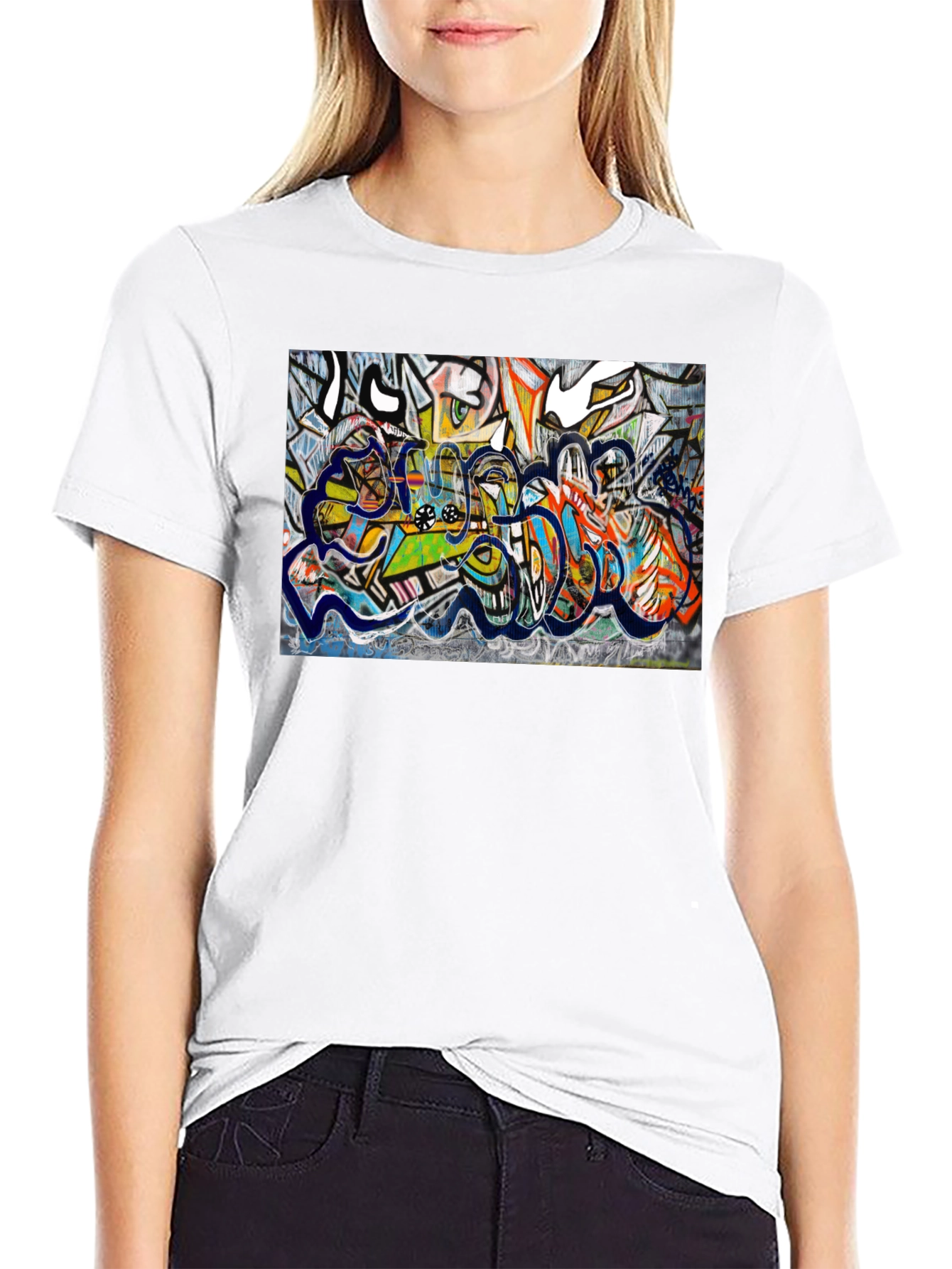 Graffiti Art Tee - Urban Style