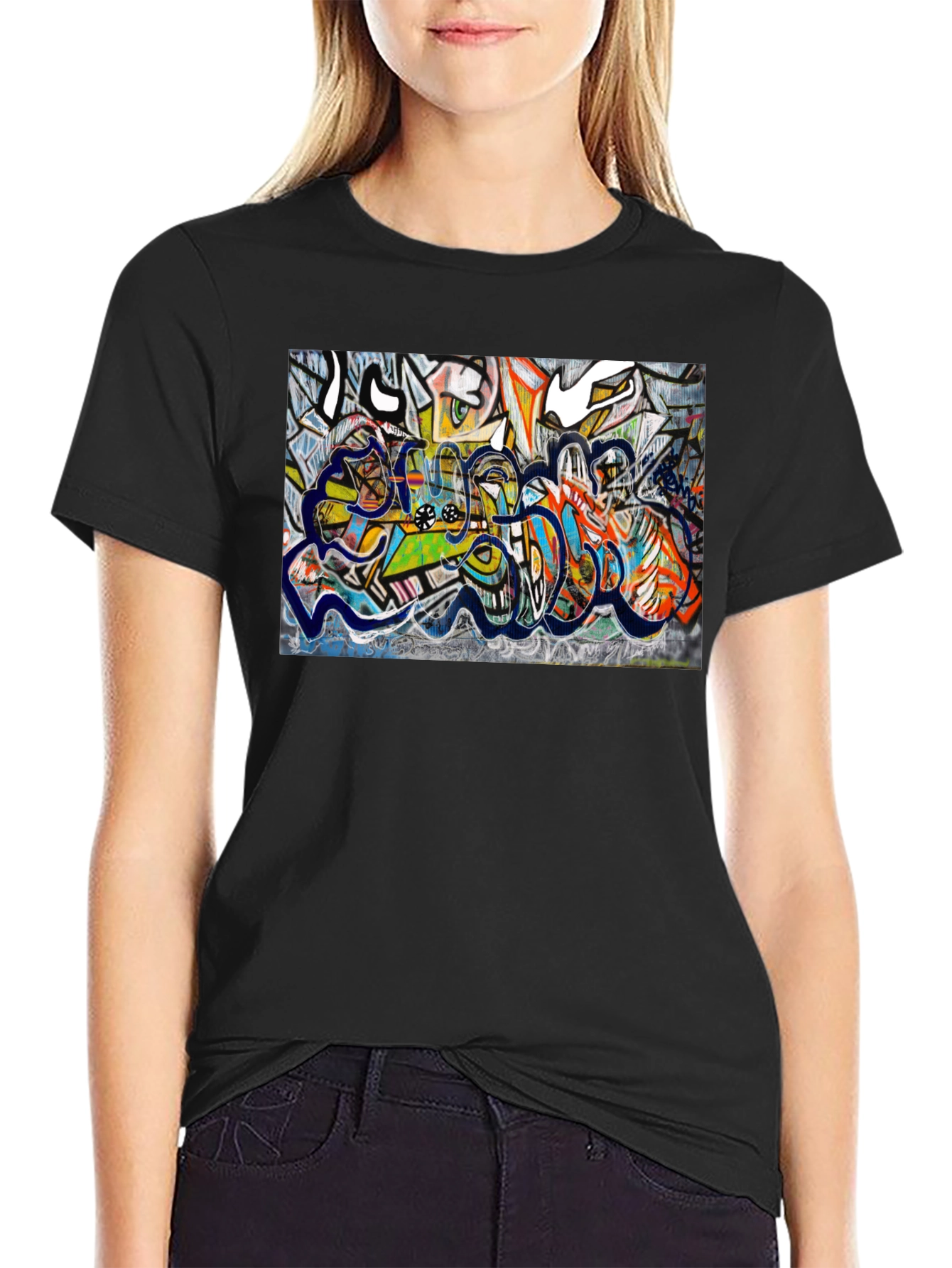 Graffiti Art Tee - Urban Style