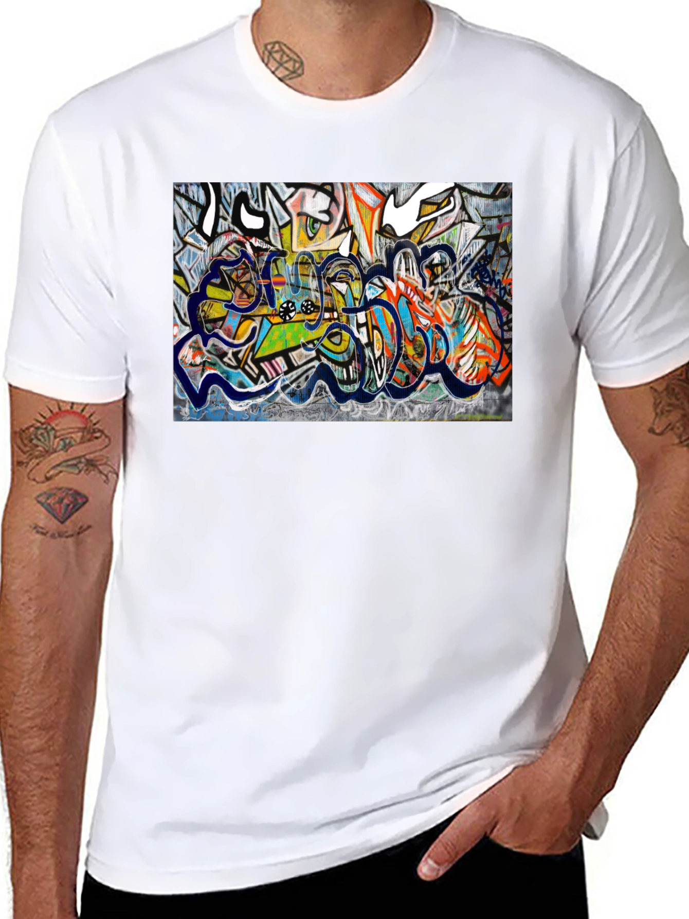 Graffiti Art Tee - Urban Style