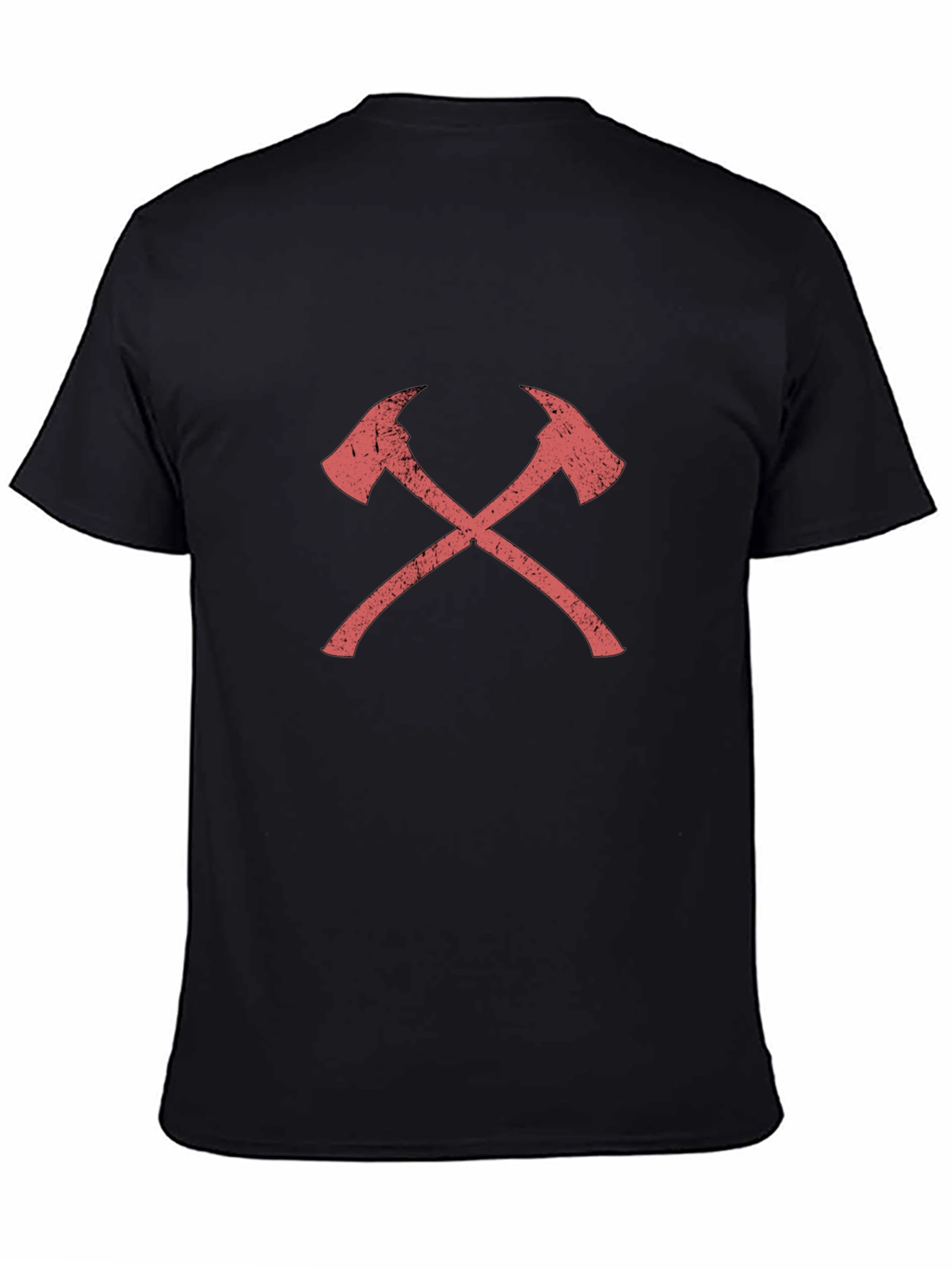 Firefighter Axe Graphic Tee - Black
