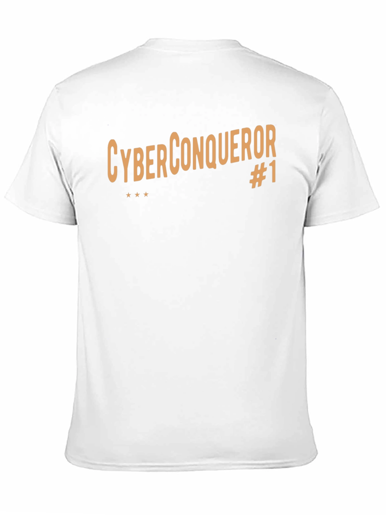 Cyber Conqueror #1 Black T-Shirt