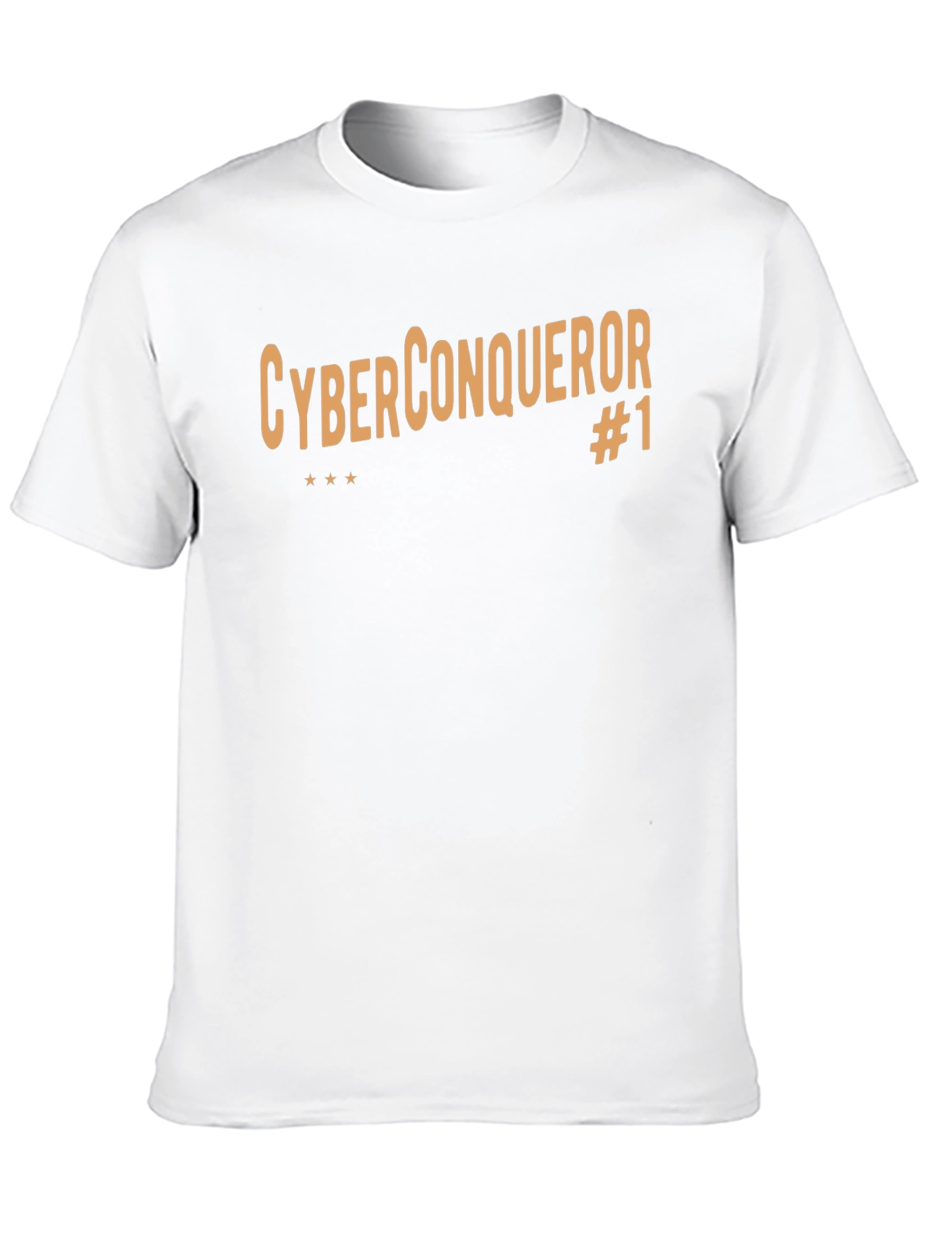 Cyber Conqueror #1 Black T-Shirt