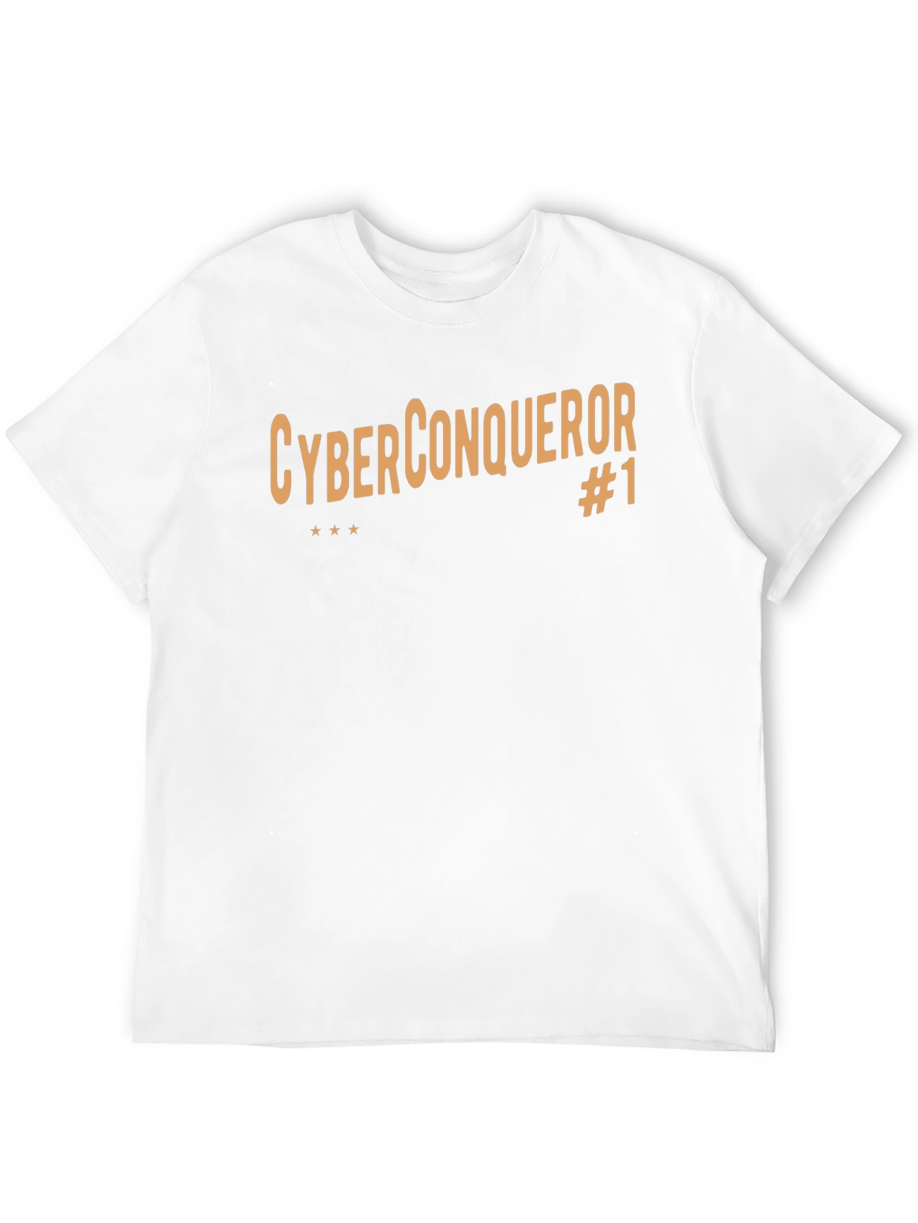 Cyber Conqueror #1 Black T-Shirt