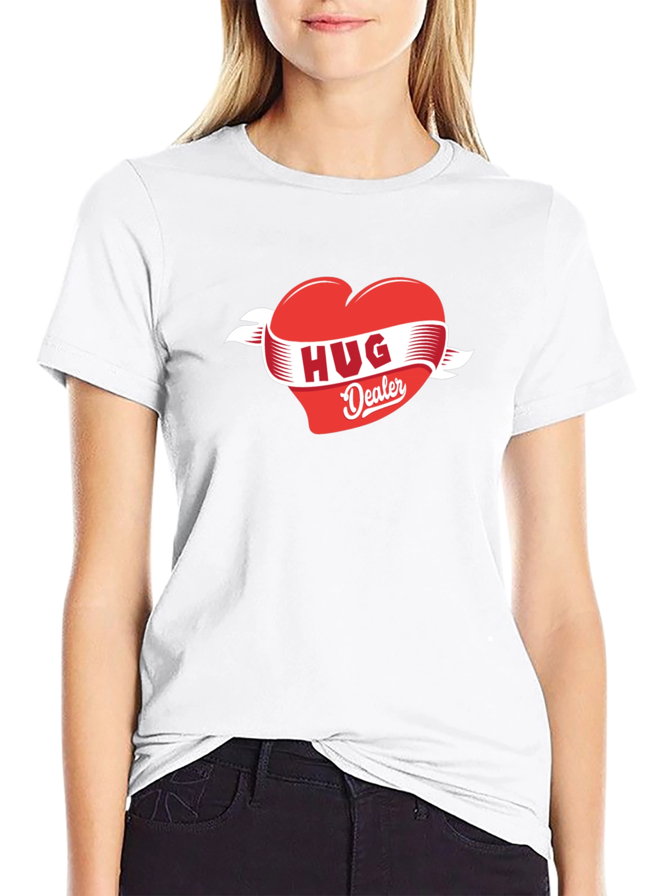Hug Dealer Graphic T-Shirt -  Comfortable Fit