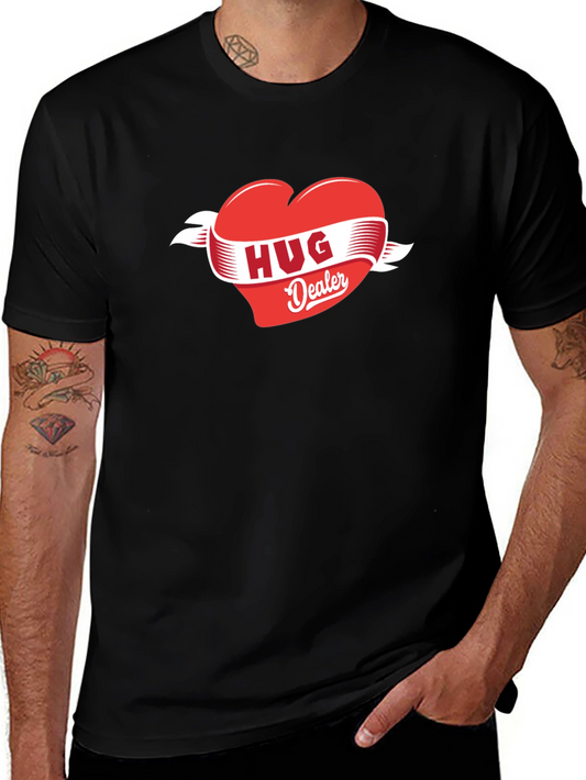 Hug Dealer Graphic T-Shirt -  Comfortable Fit