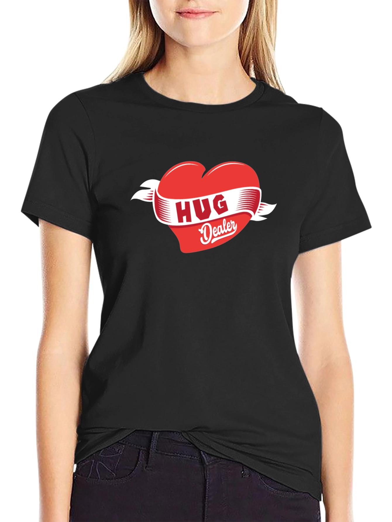 Hug Dealer Graphic T-Shirt -  Comfortable Fit