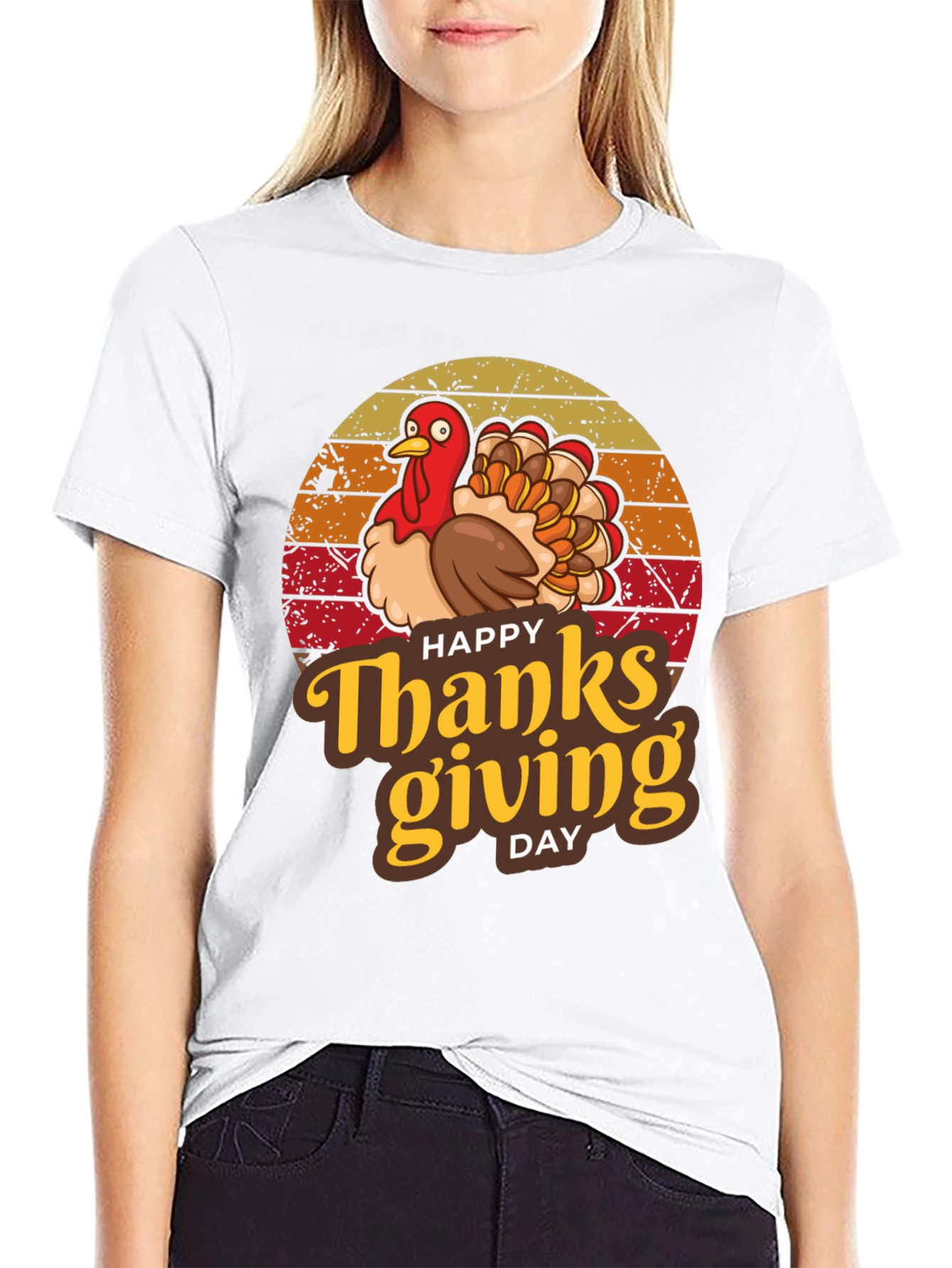 Happy Thanksgiving Day Graphic Tee