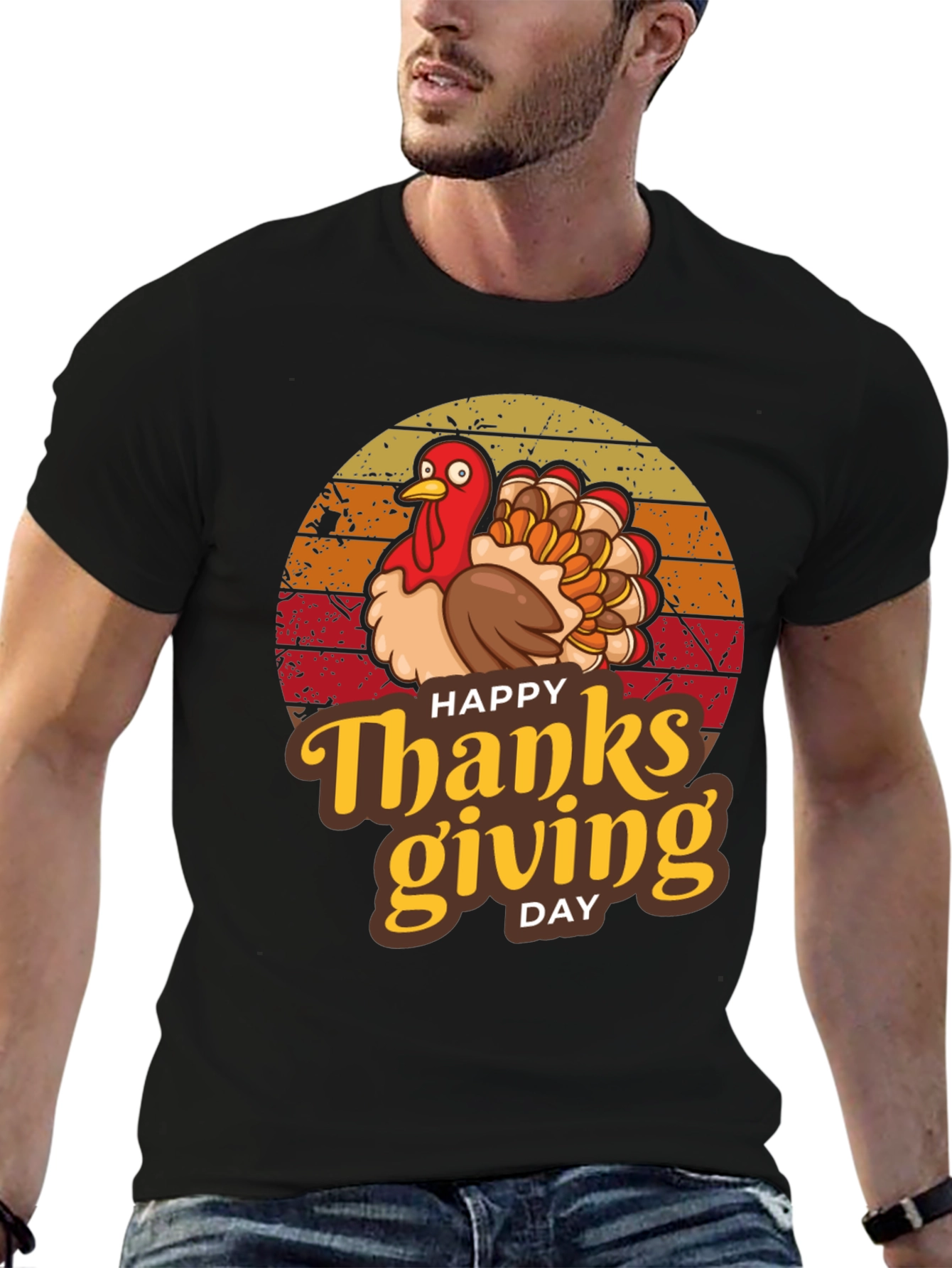 Happy Thanksgiving Day Graphic Tee
