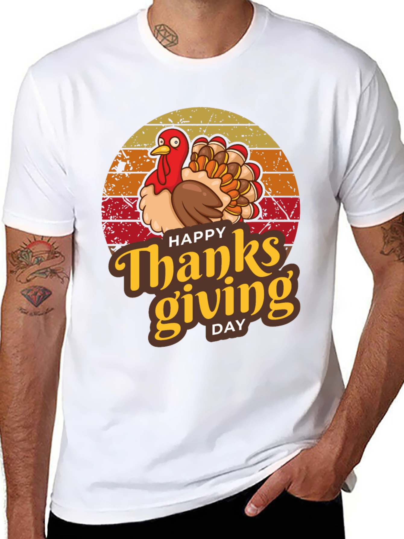 Happy Thanksgiving Day Graphic Tee