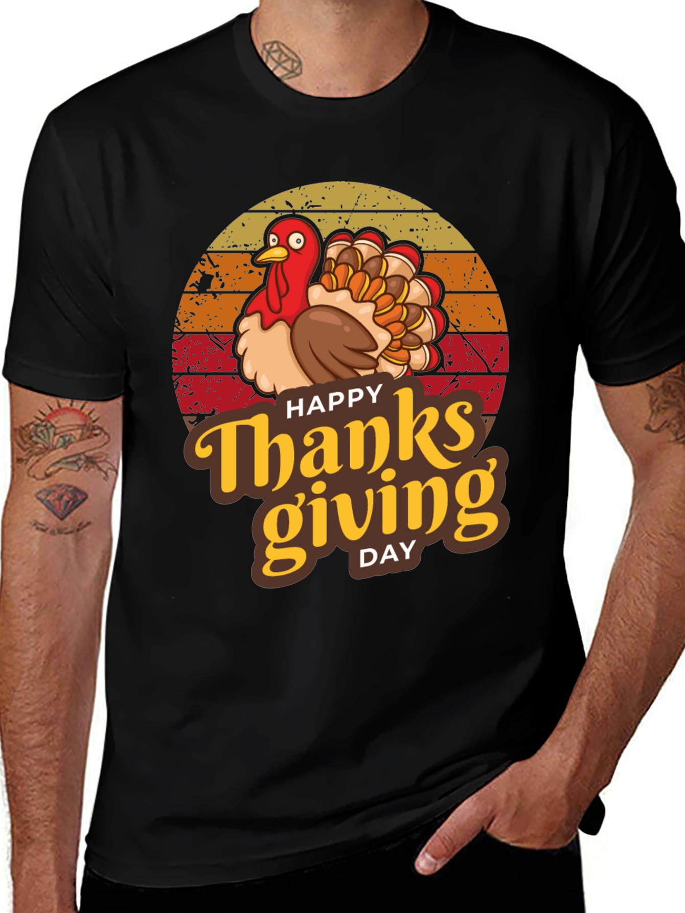 Happy Thanksgiving Day Graphic Tee