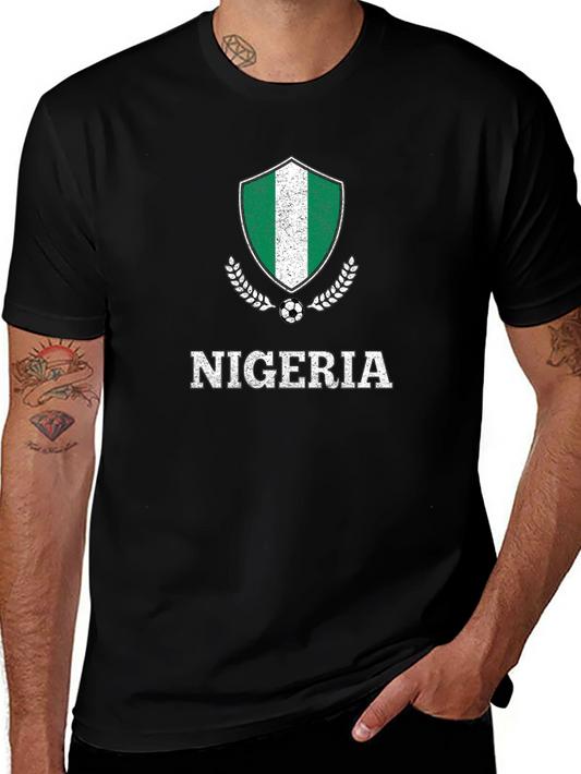 Nigeria Soccer T-Shirt - Country Pride Tee