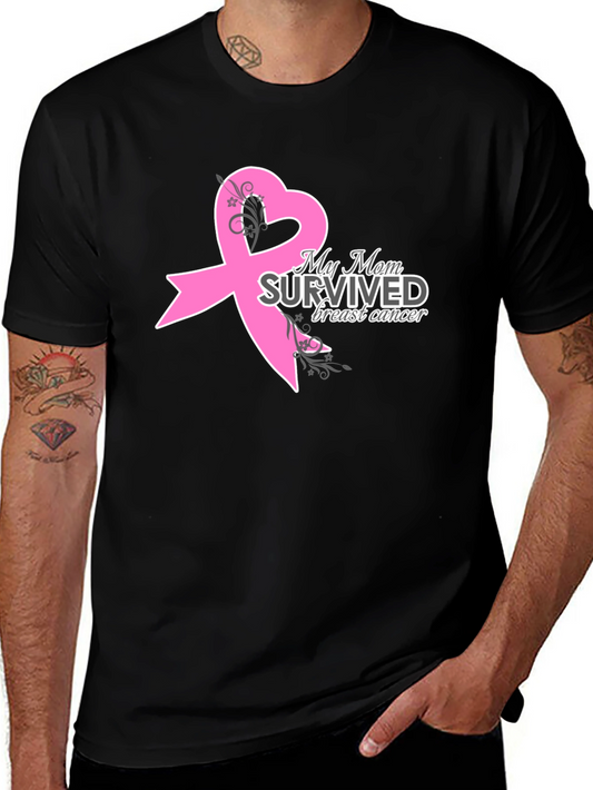My Mom Survived Breast Cancer T-Shirt