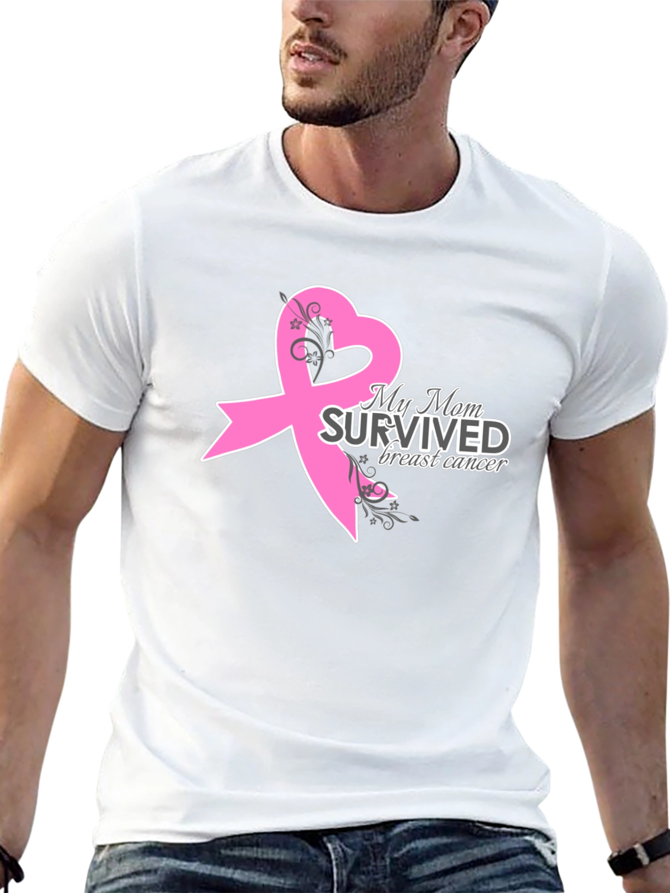 My Mom Survived Breast Cancer T-Shirt