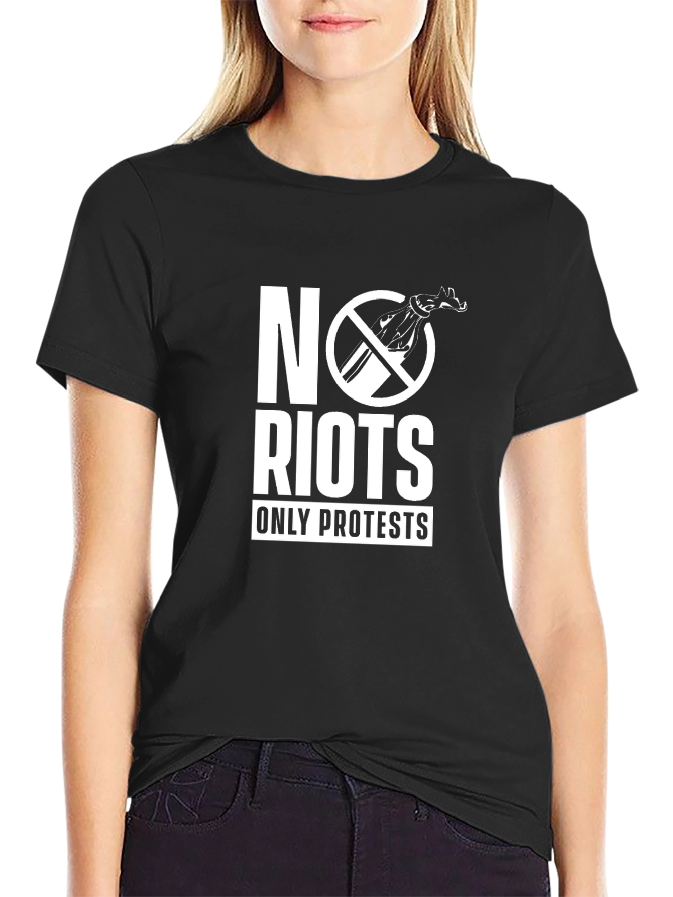 No Riots Only Protests Graphic Tee