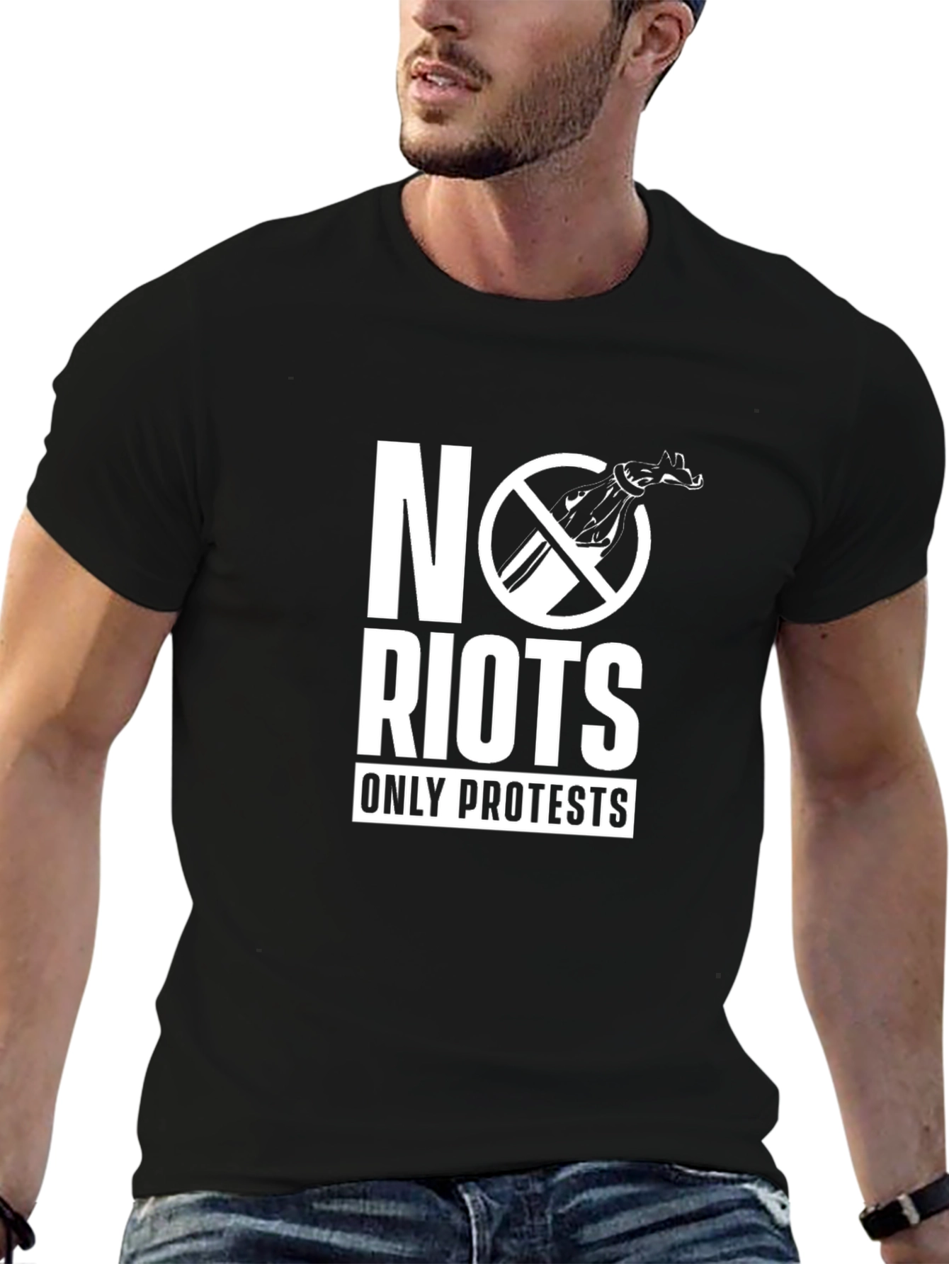 No Riots Only Protests Graphic Tee