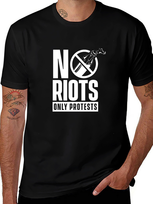 No Riots Only Protests Graphic Tee
