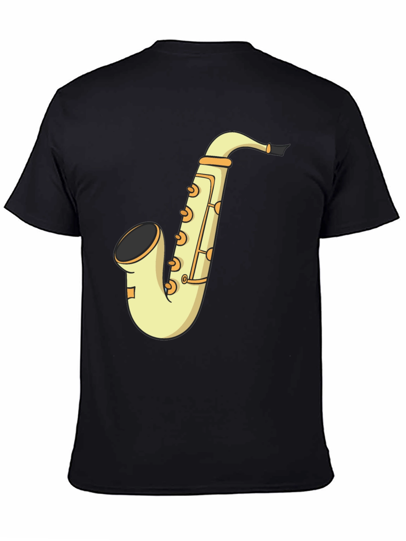 Saxophone Graphic T-Shirt - Musical Instrument Tee