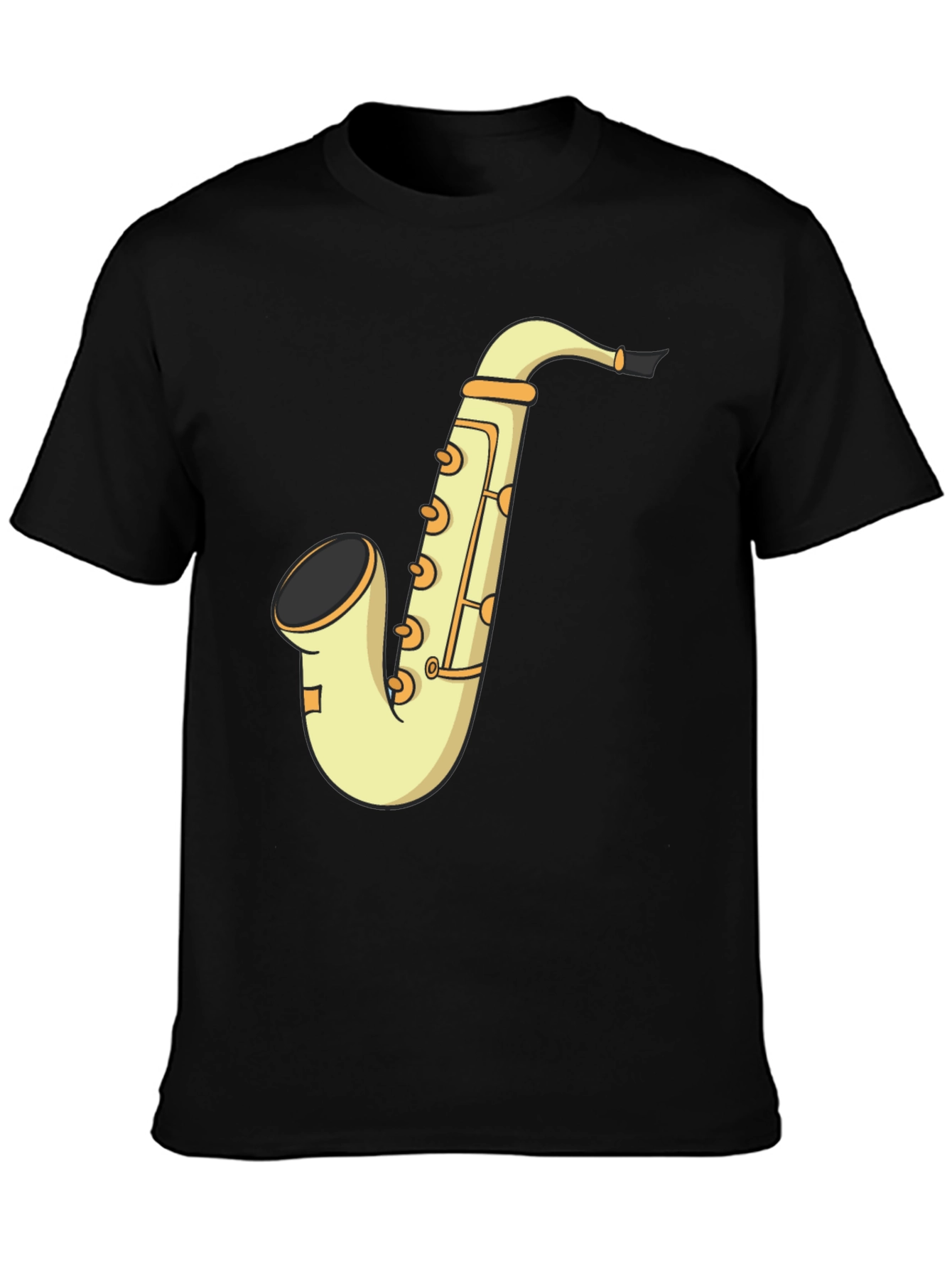 Saxophone Graphic T-Shirt - Musical Instrument Tee