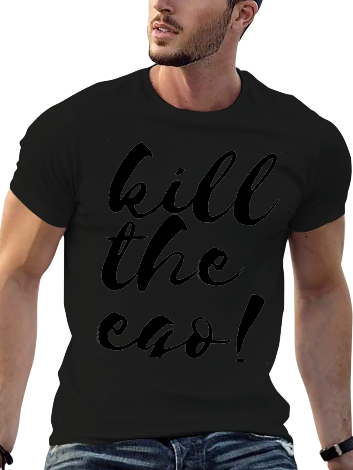 Kill the Ciao! Black Graphic Tee