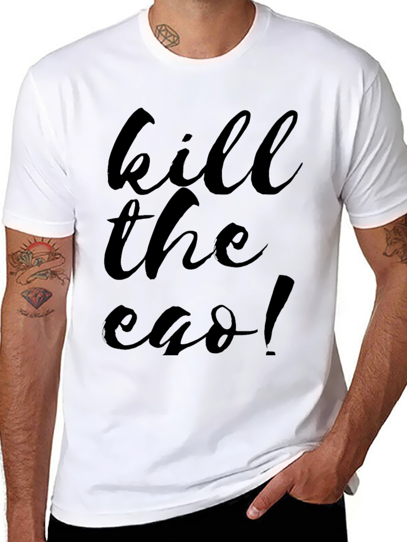 Kill the Ciao! Black Graphic Tee
