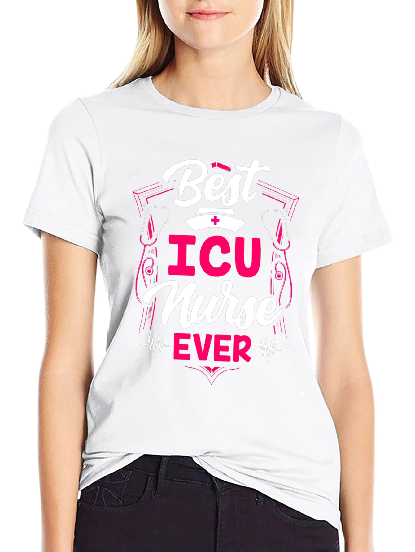 Best ICU Nurse Ever T-Shirt