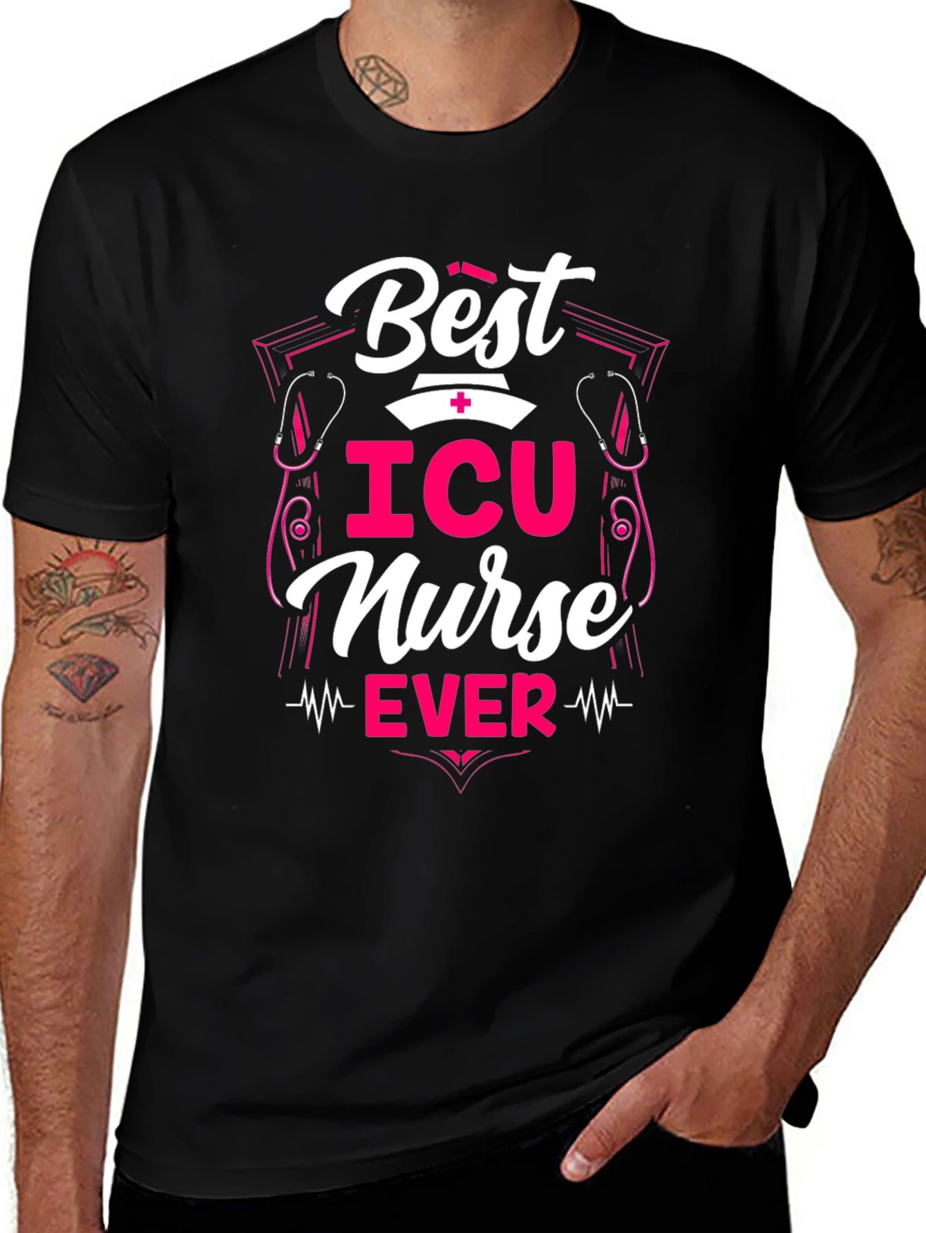 Best ICU Nurse Ever T-Shirt