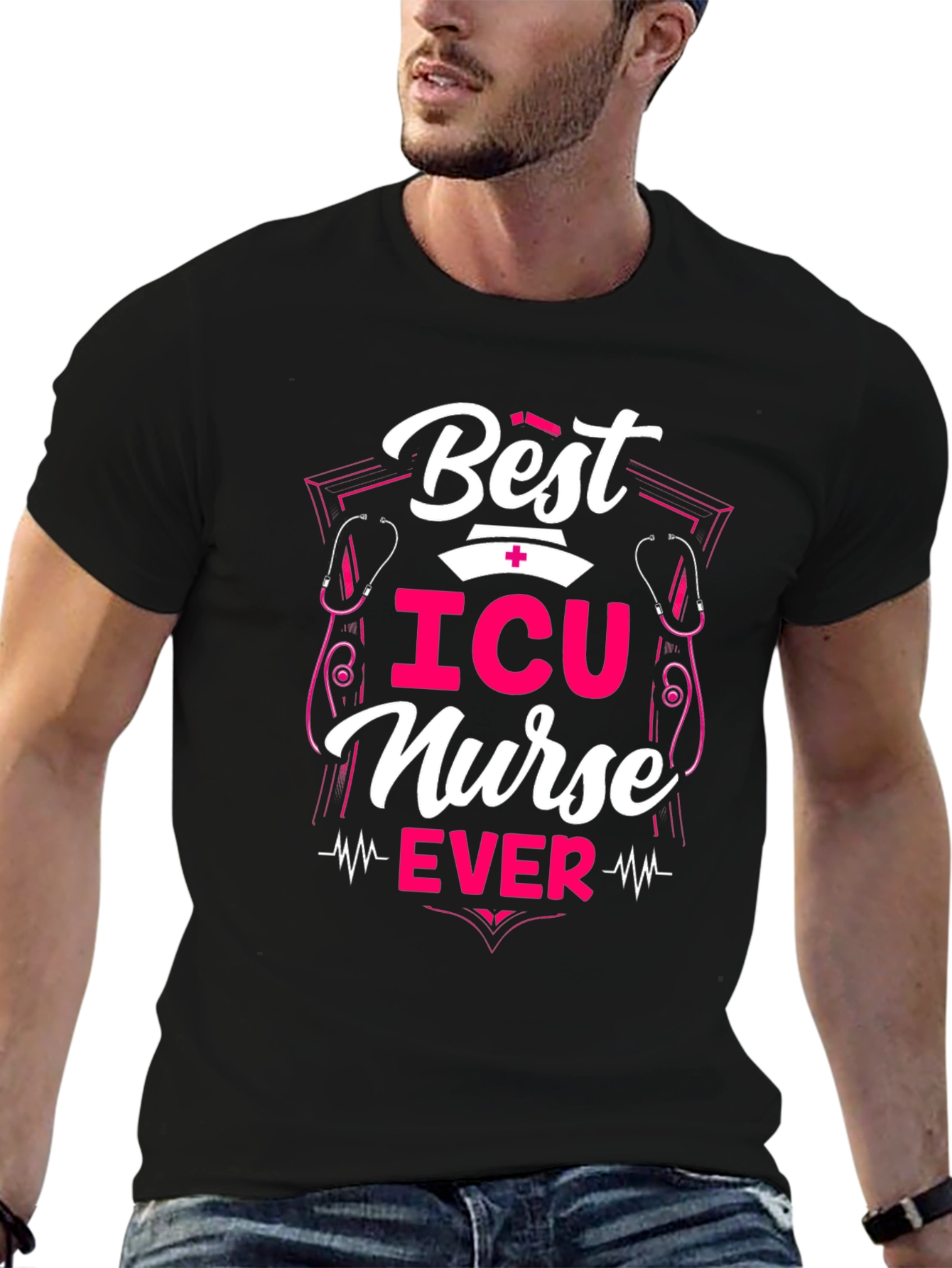 Best ICU Nurse Ever T-Shirt