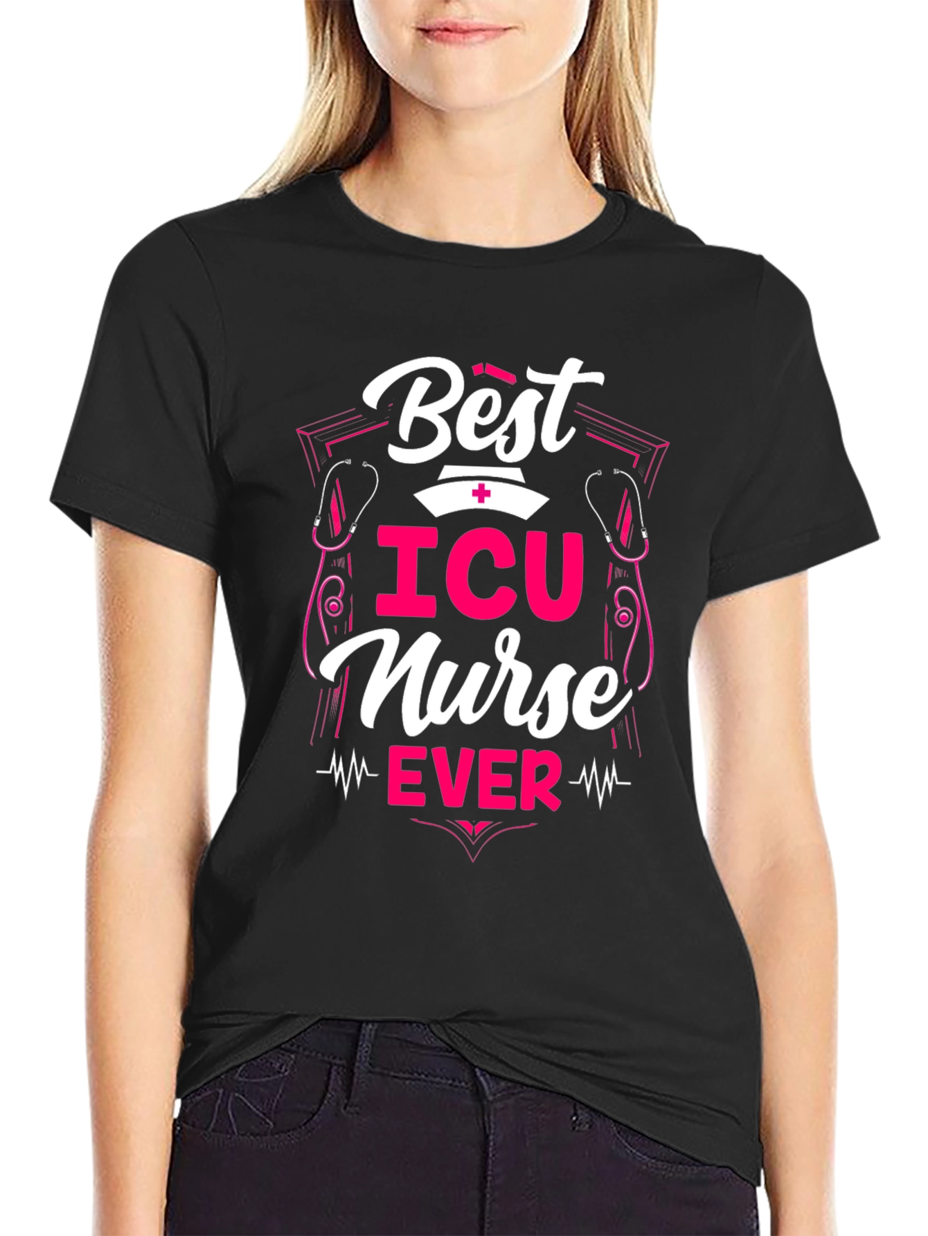 Best ICU Nurse Ever T-Shirt