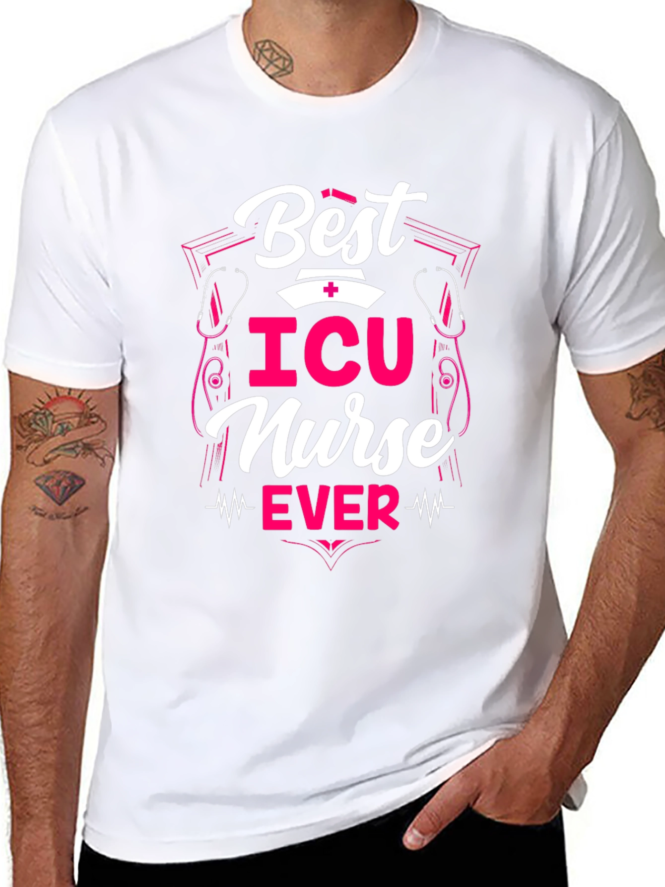 Best ICU Nurse Ever T-Shirt