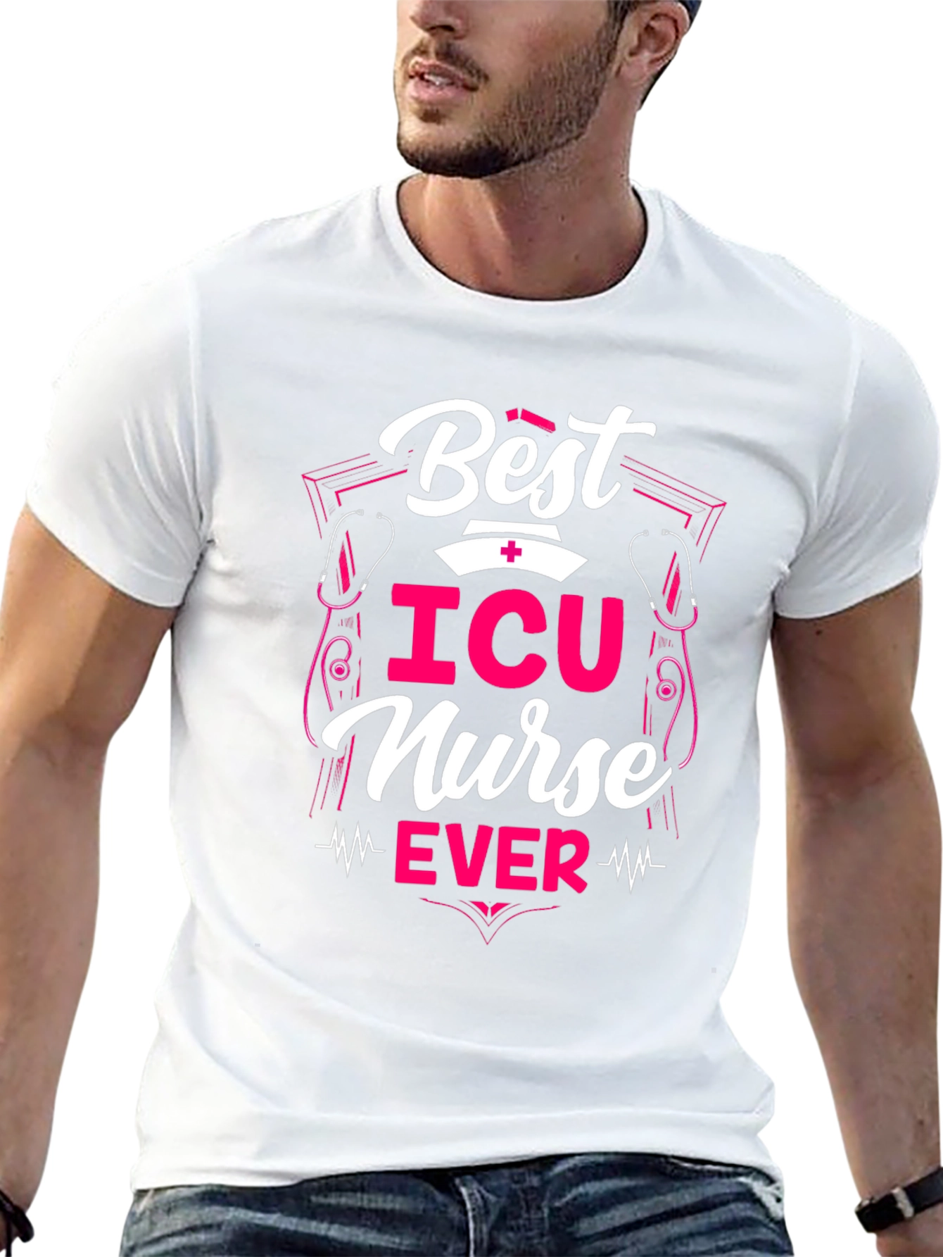 Best ICU Nurse Ever T-Shirt