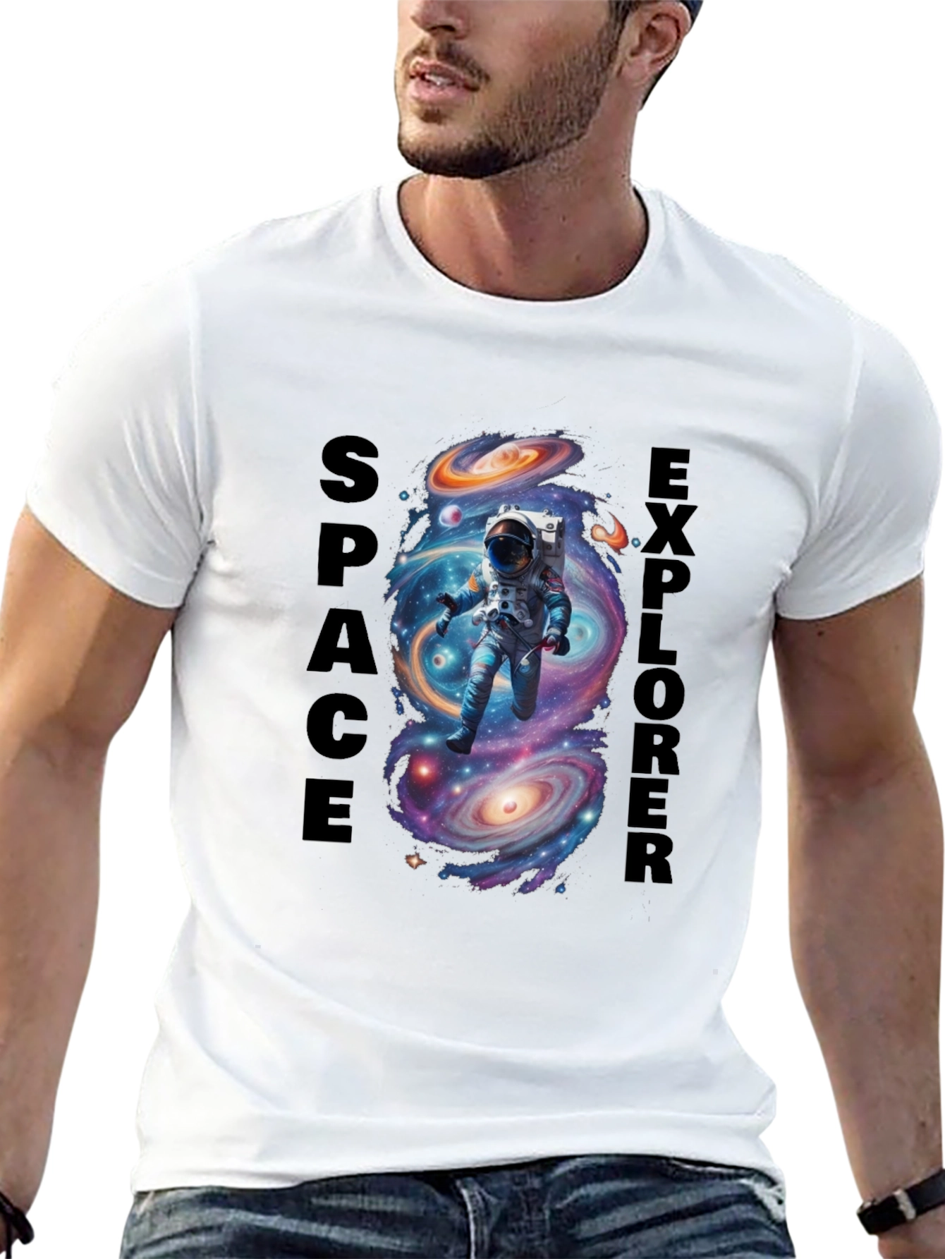 Space Explorer Graphic T-Shirt