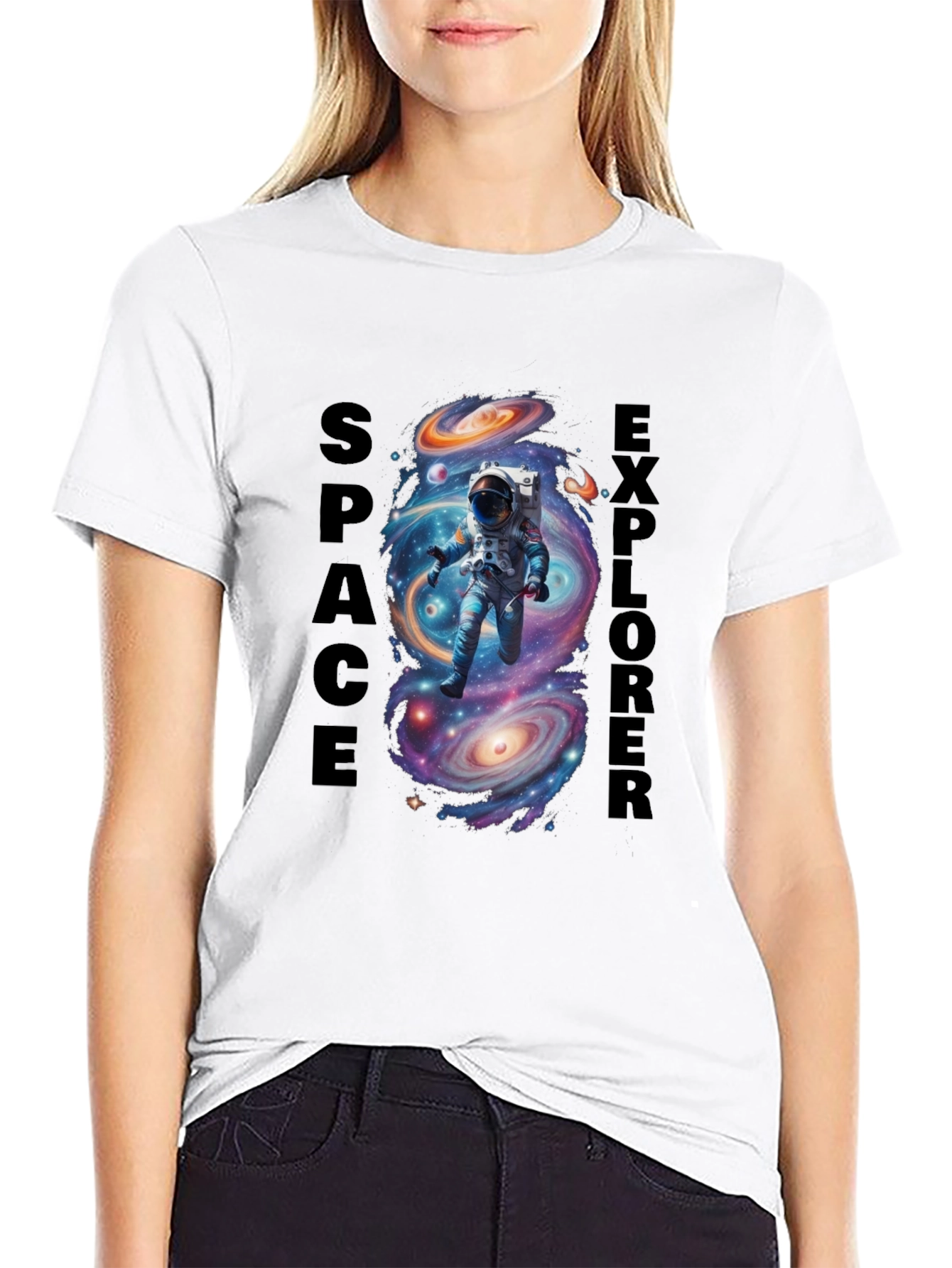 Space Explorer Graphic T-Shirt