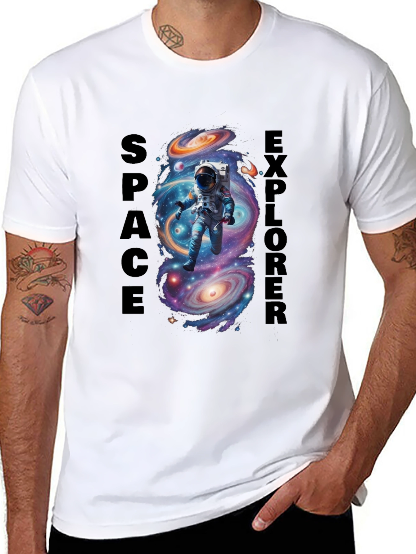 Space Explorer Graphic T-Shirt