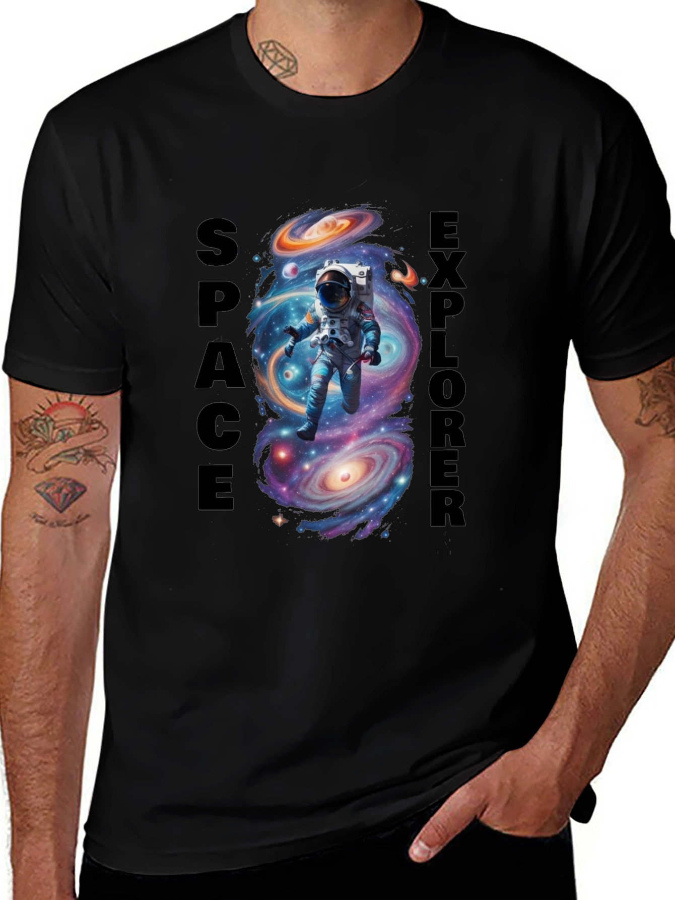 Space Explorer Graphic T-Shirt
