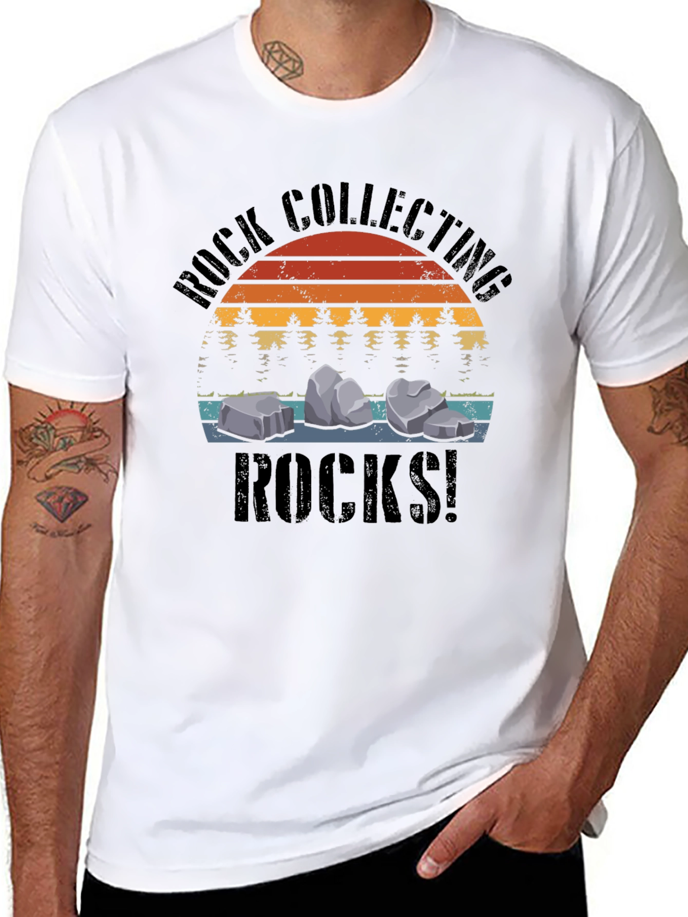 Rock Collecting Rocks! Graphic T-Shirt