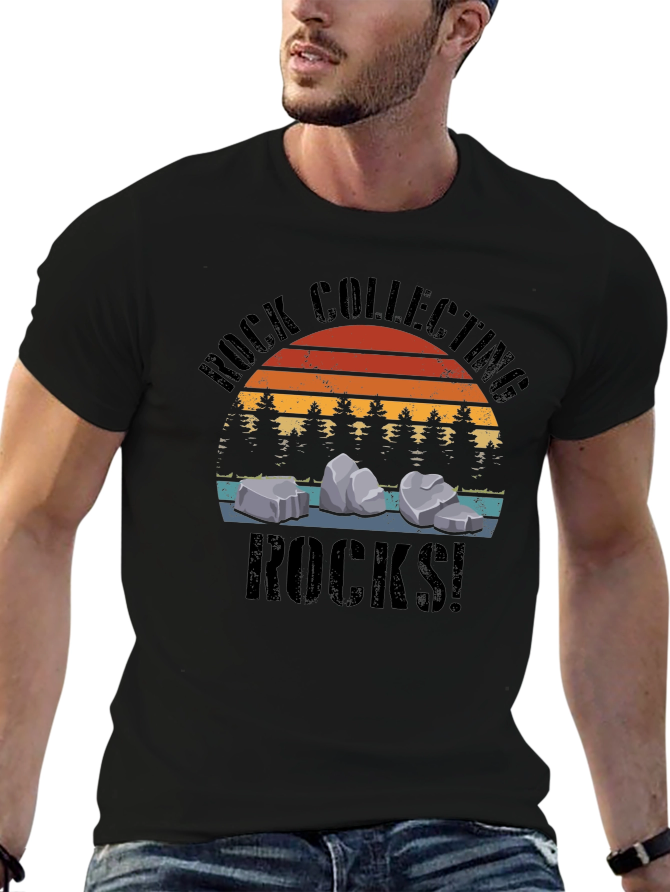 Rock Collecting Rocks! Graphic T-Shirt