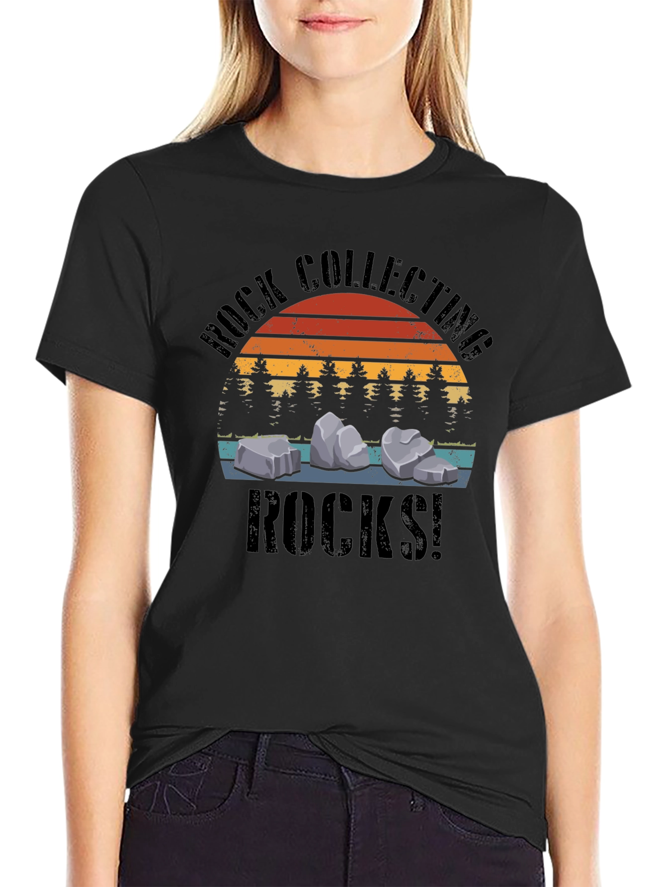 Rock Collecting Rocks! Graphic T-Shirt