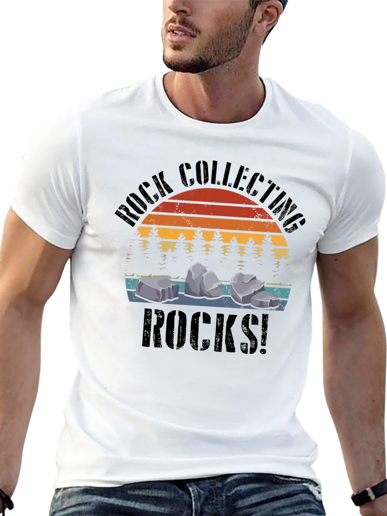 Rock Collecting Rocks! Graphic T-Shirt