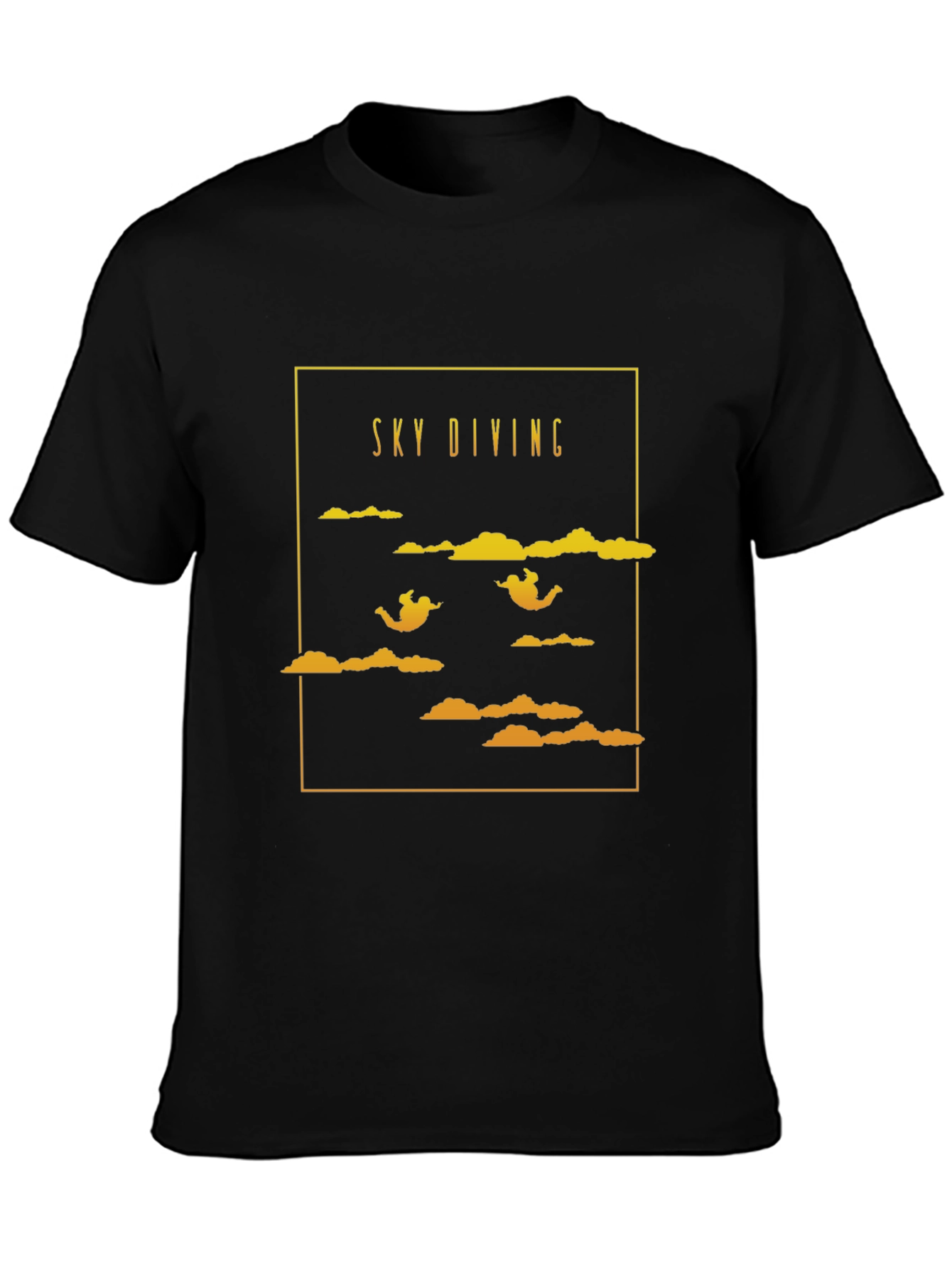 Sky Diving Graphic T-Shirt - Adventure Ready