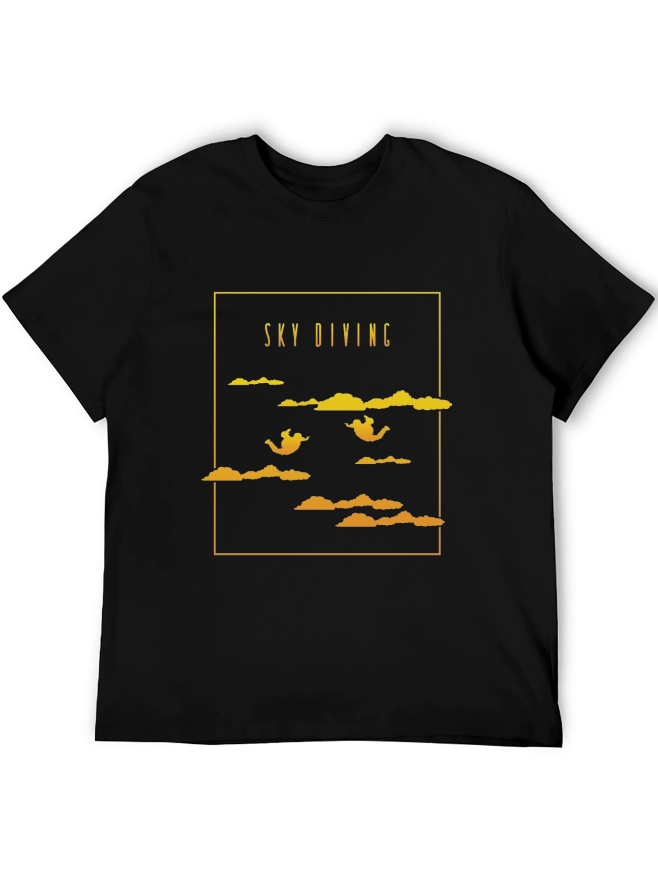 Sky Diving Graphic T-Shirt - Adventure Ready